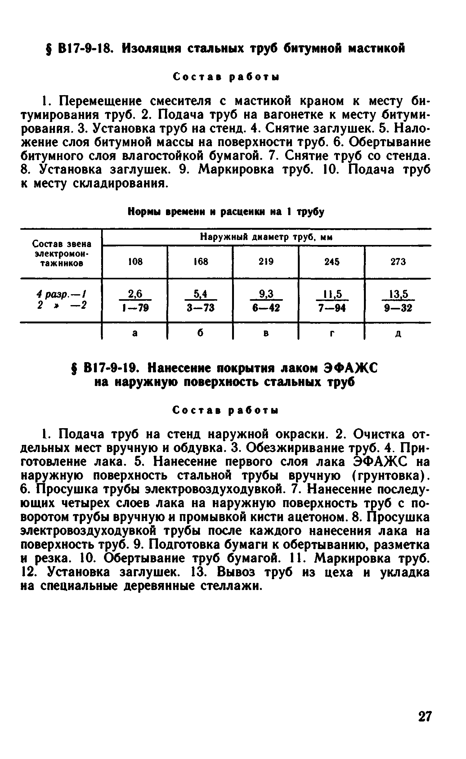 ВНиР В17-9