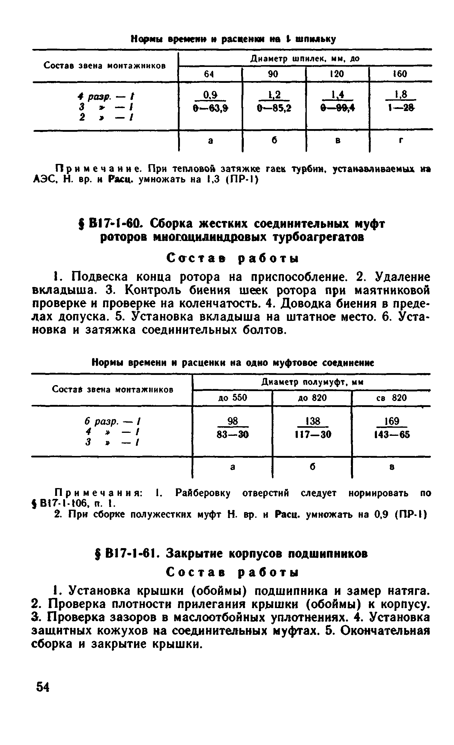 ВНиР В17-1