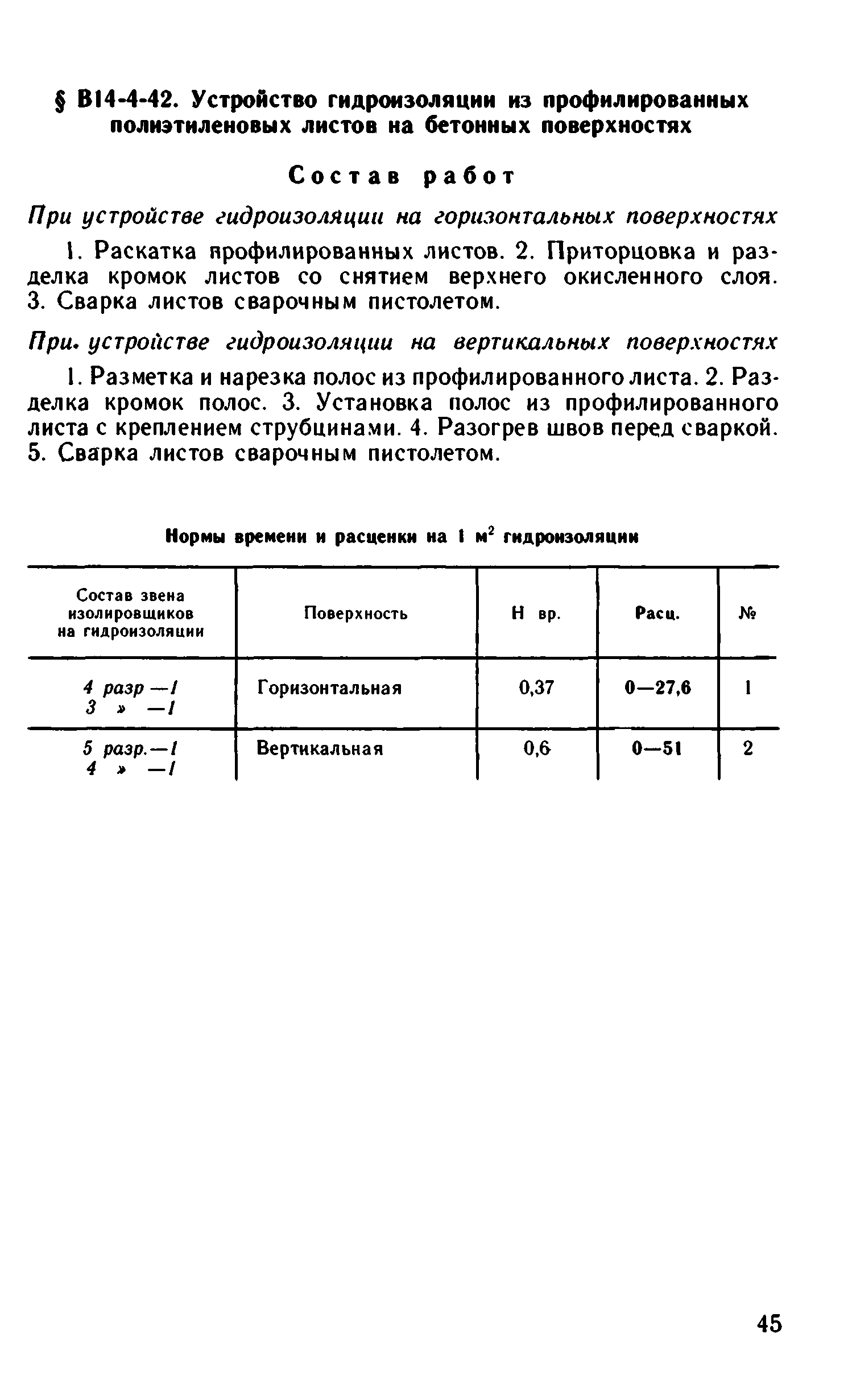 ВНиР В14-4