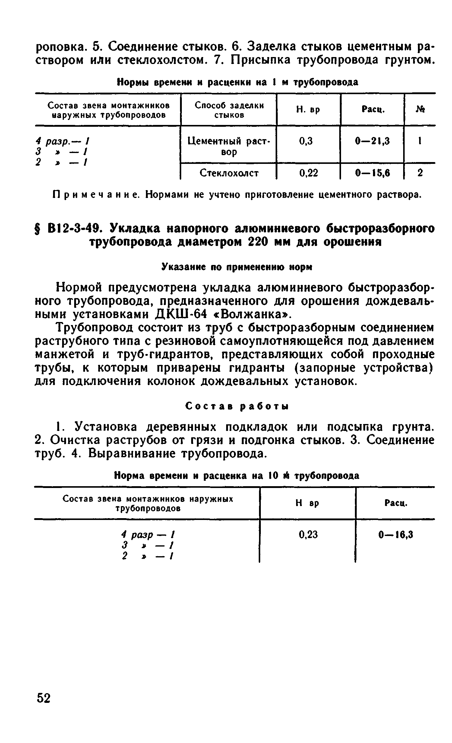 ВНиР В12-3