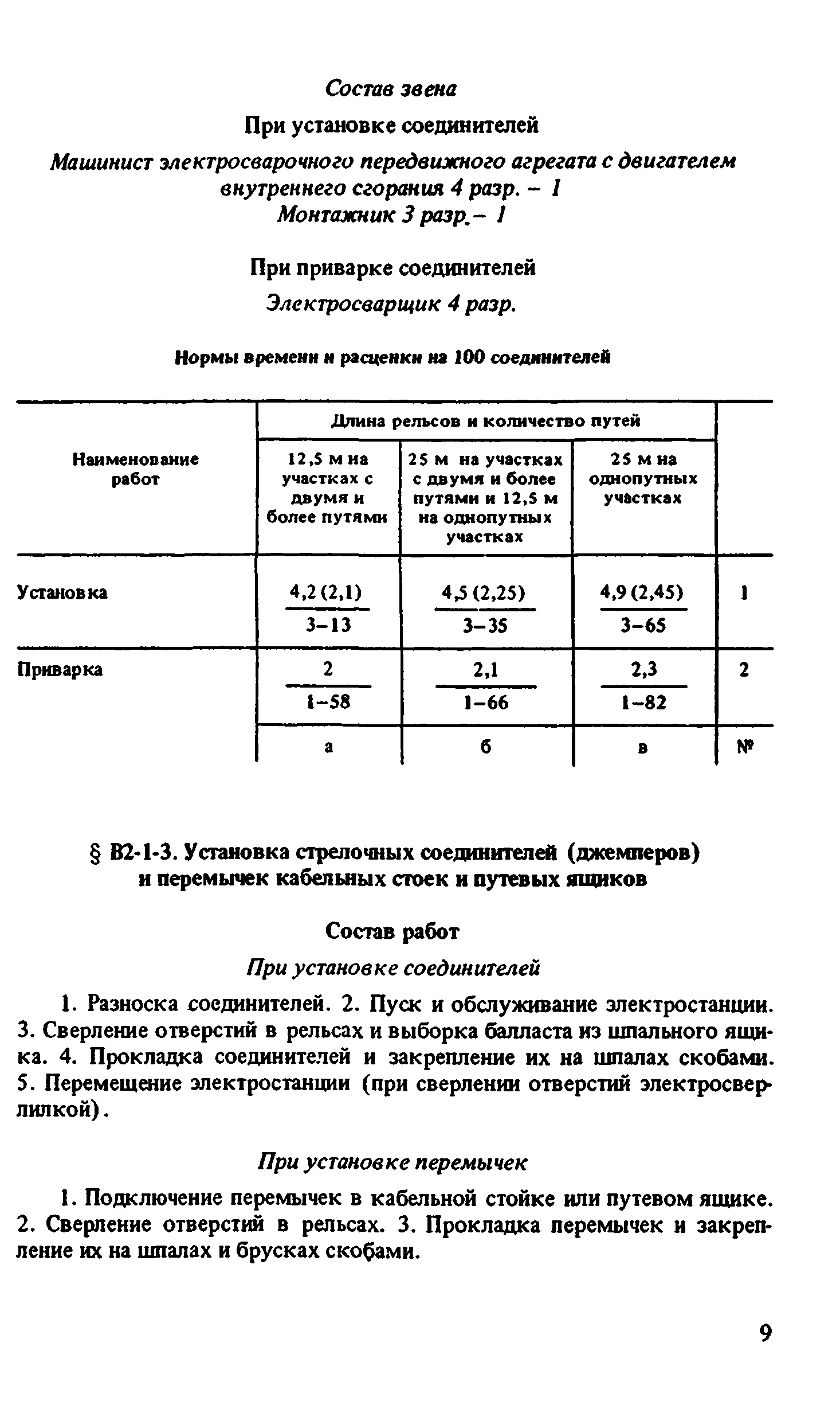 ВНиР В2-1