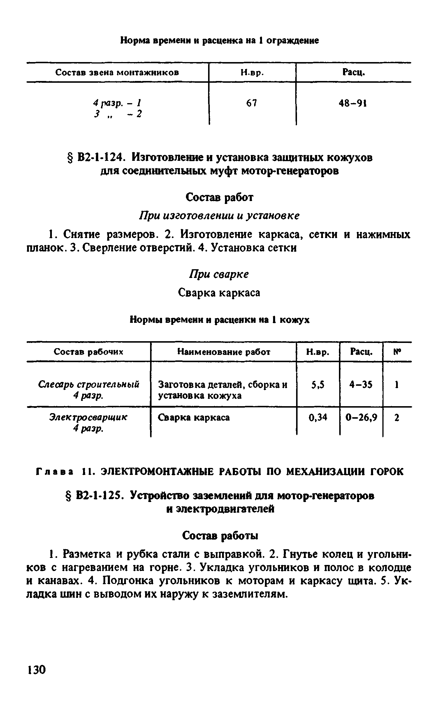 ВНиР В2-1