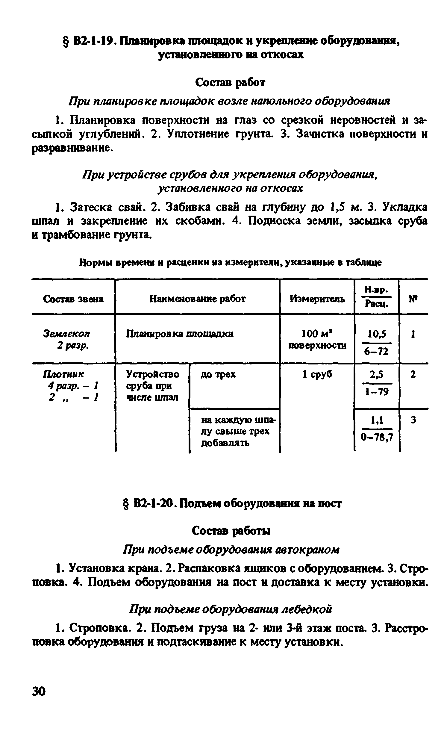 ВНиР В2-1