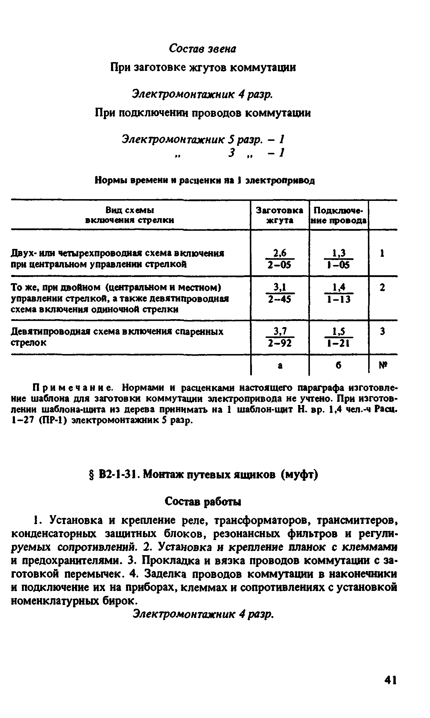 ВНиР В2-1