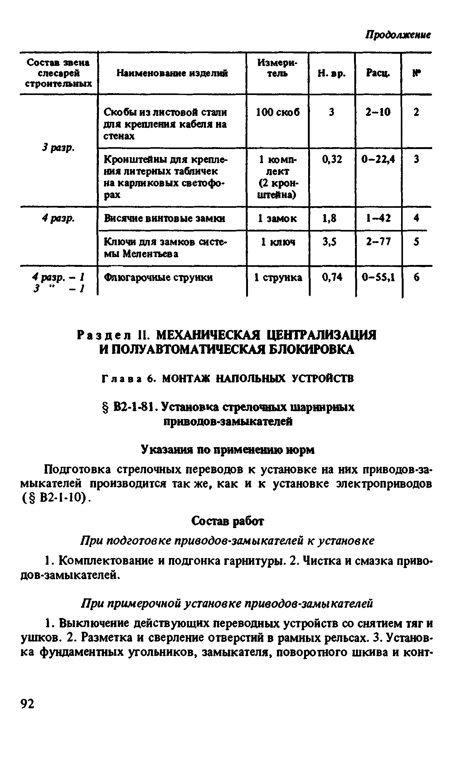 ВНиР В2-1