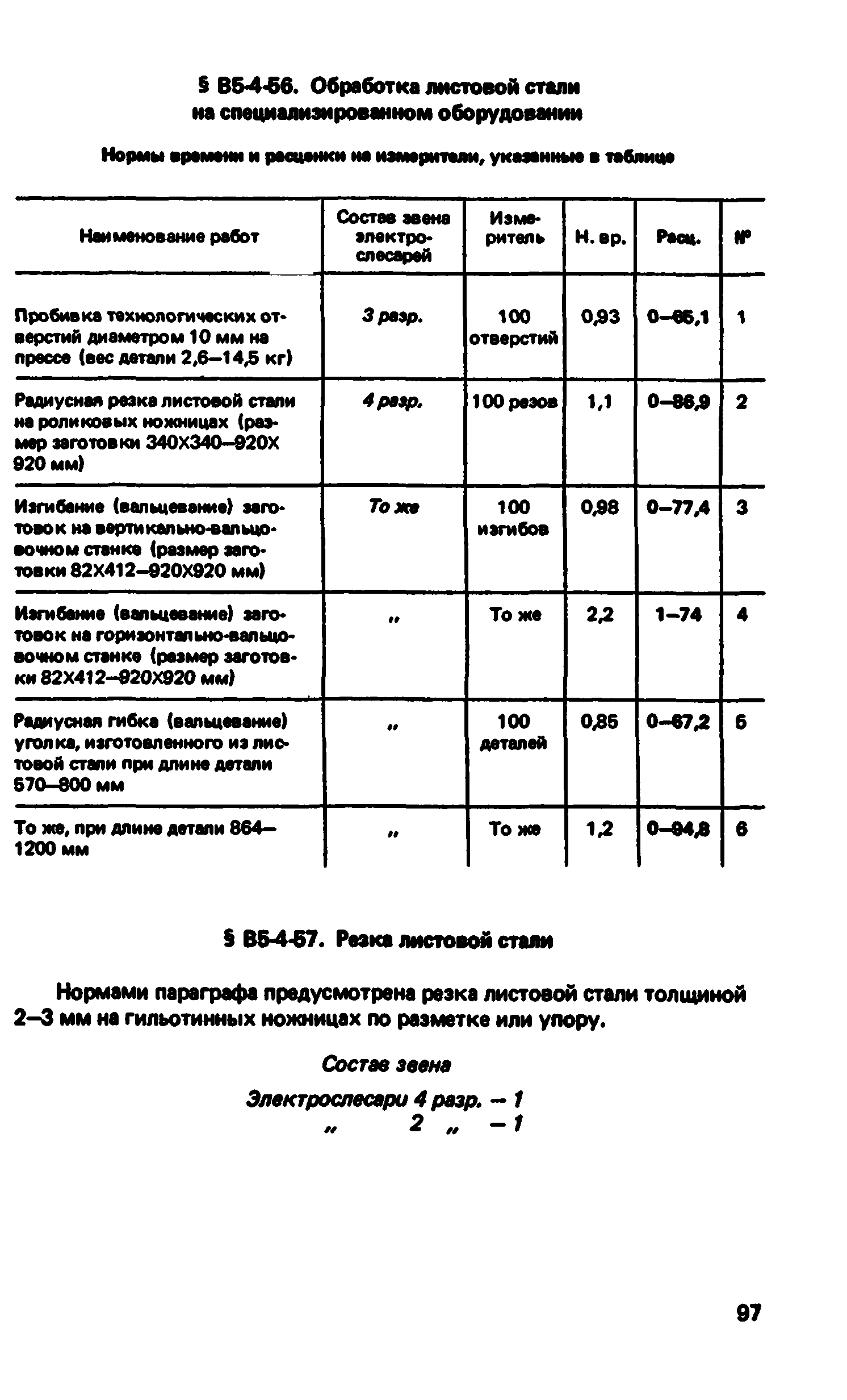 ВНиР В5-4