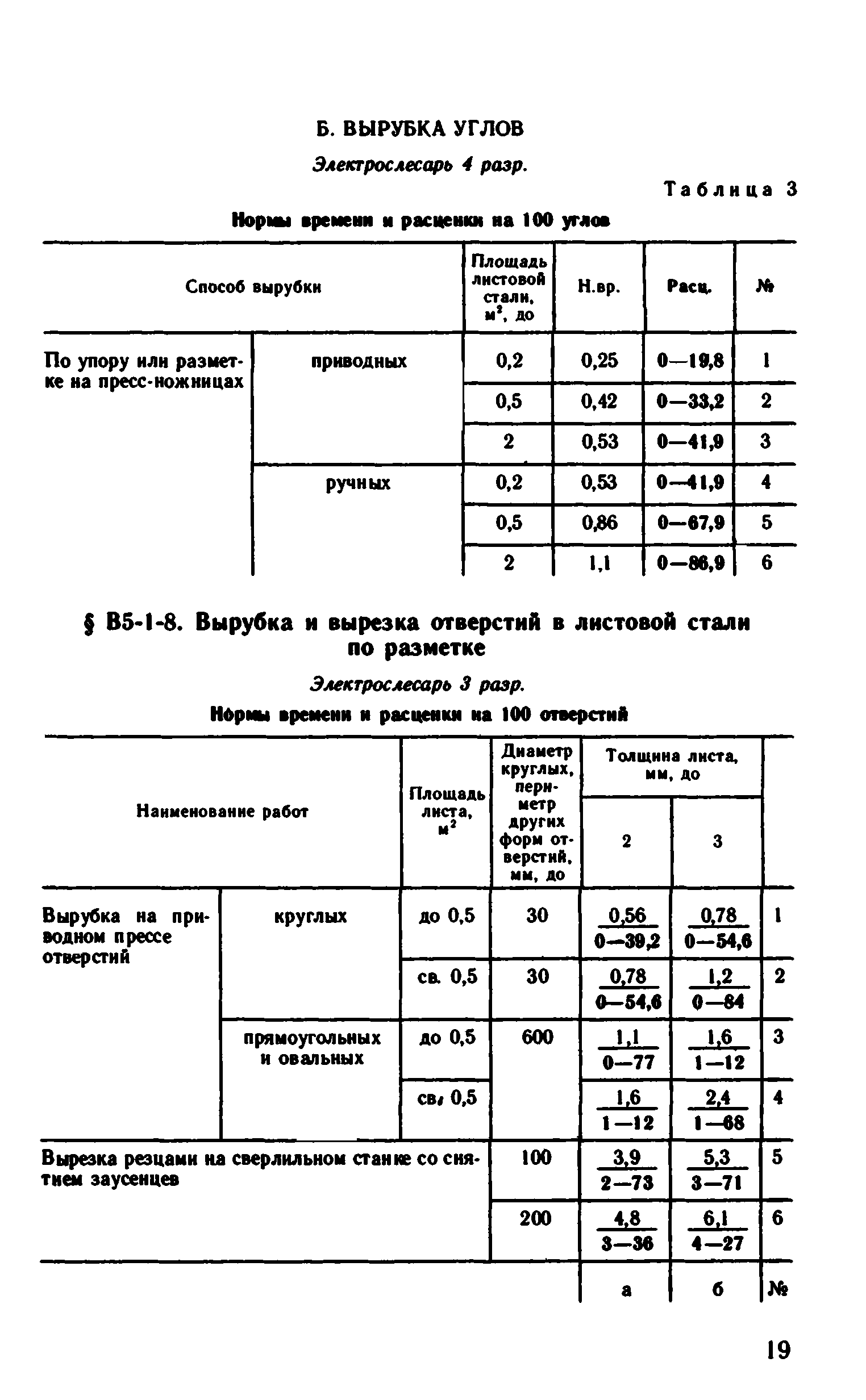 ВНиР В5-1