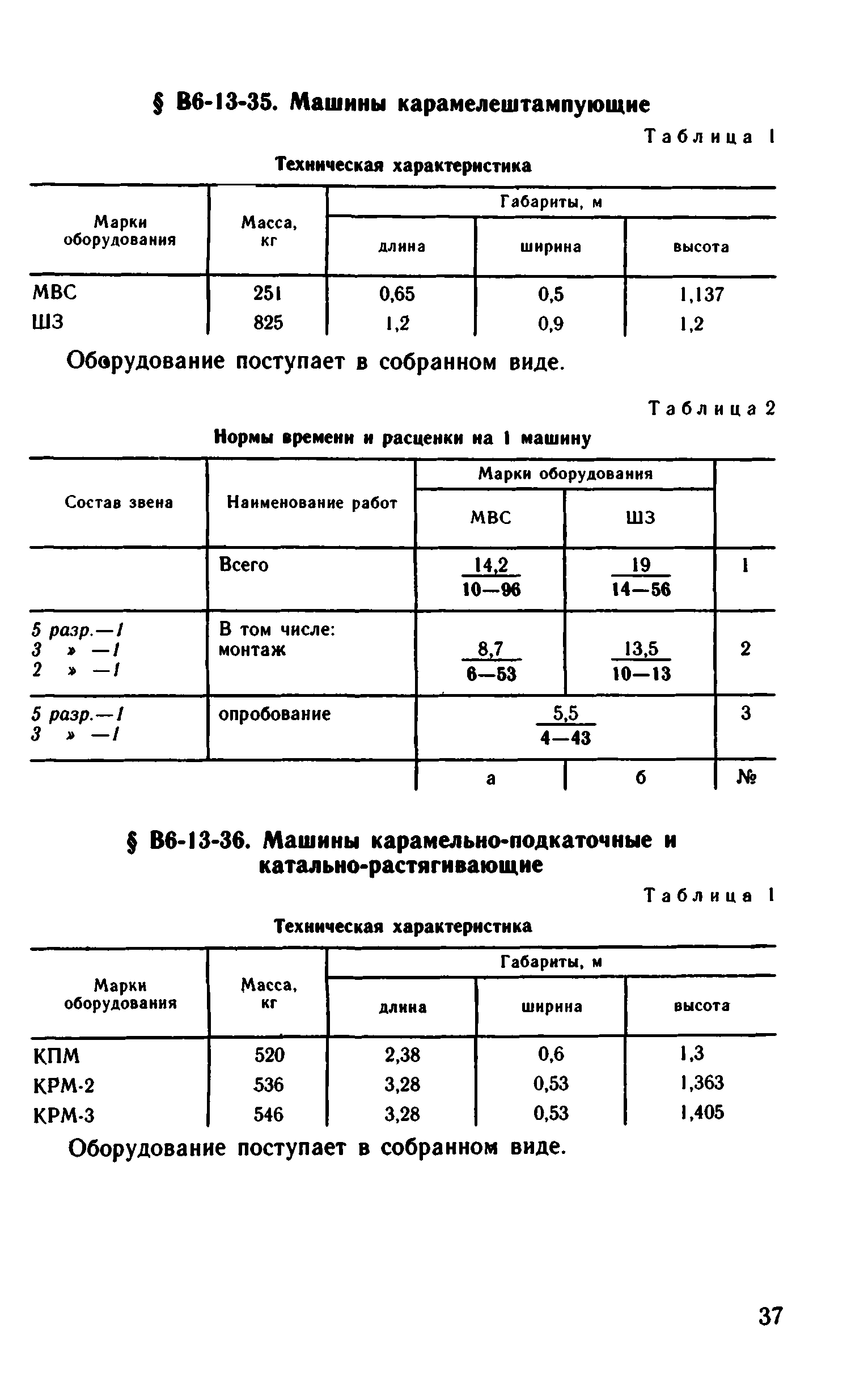 ВНиР В6-13