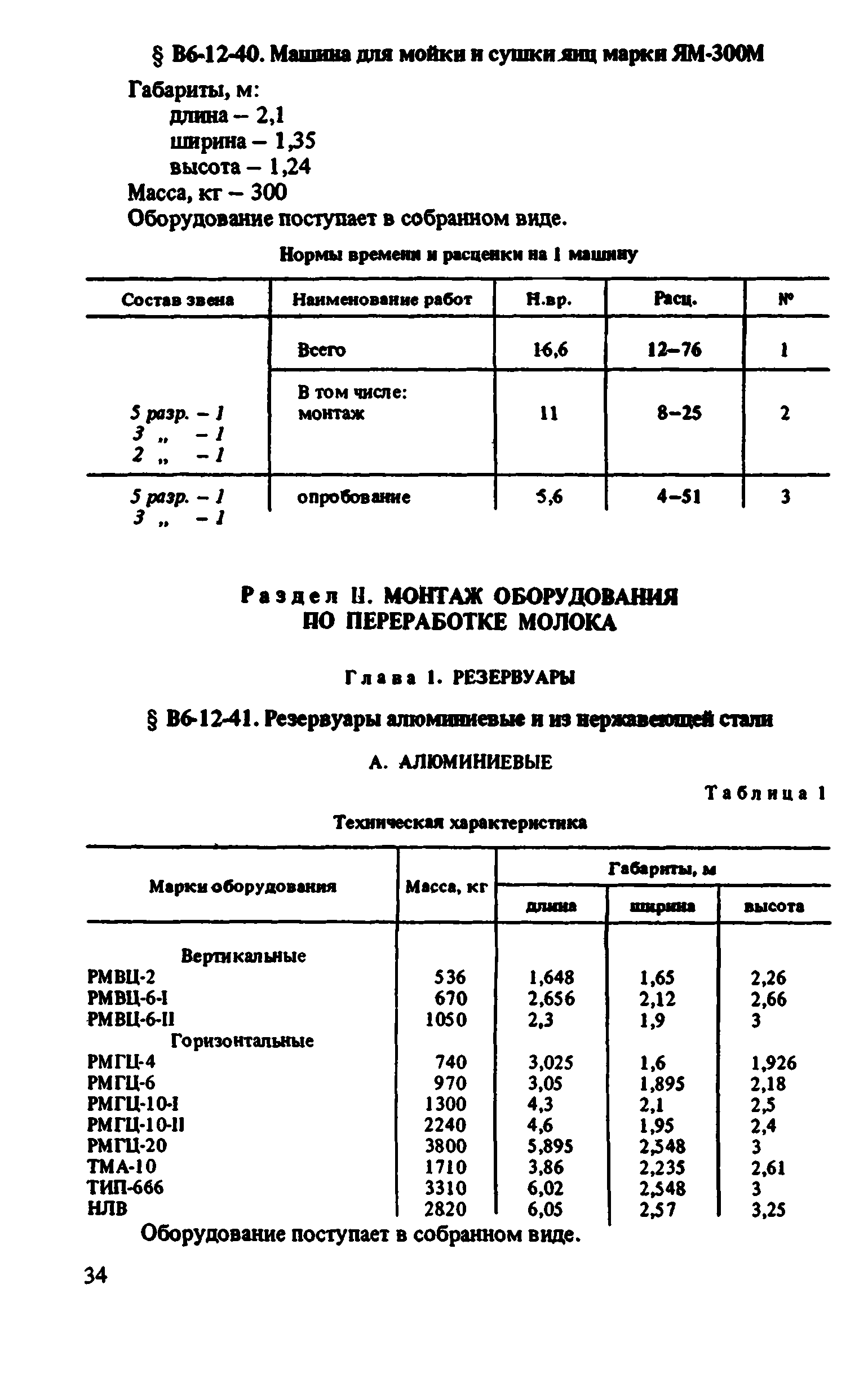 ВНиР В6-12