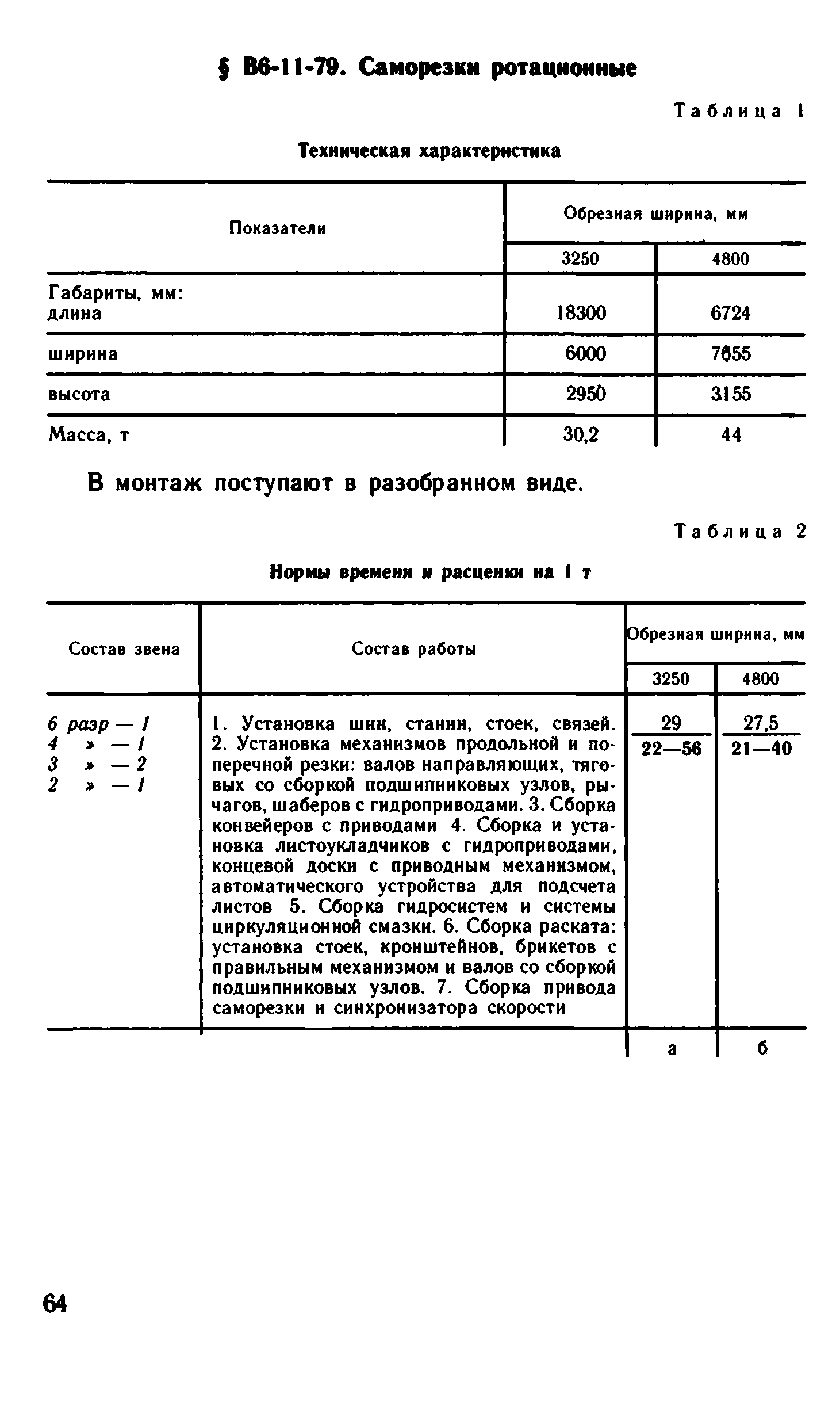 ВНиР В6-11