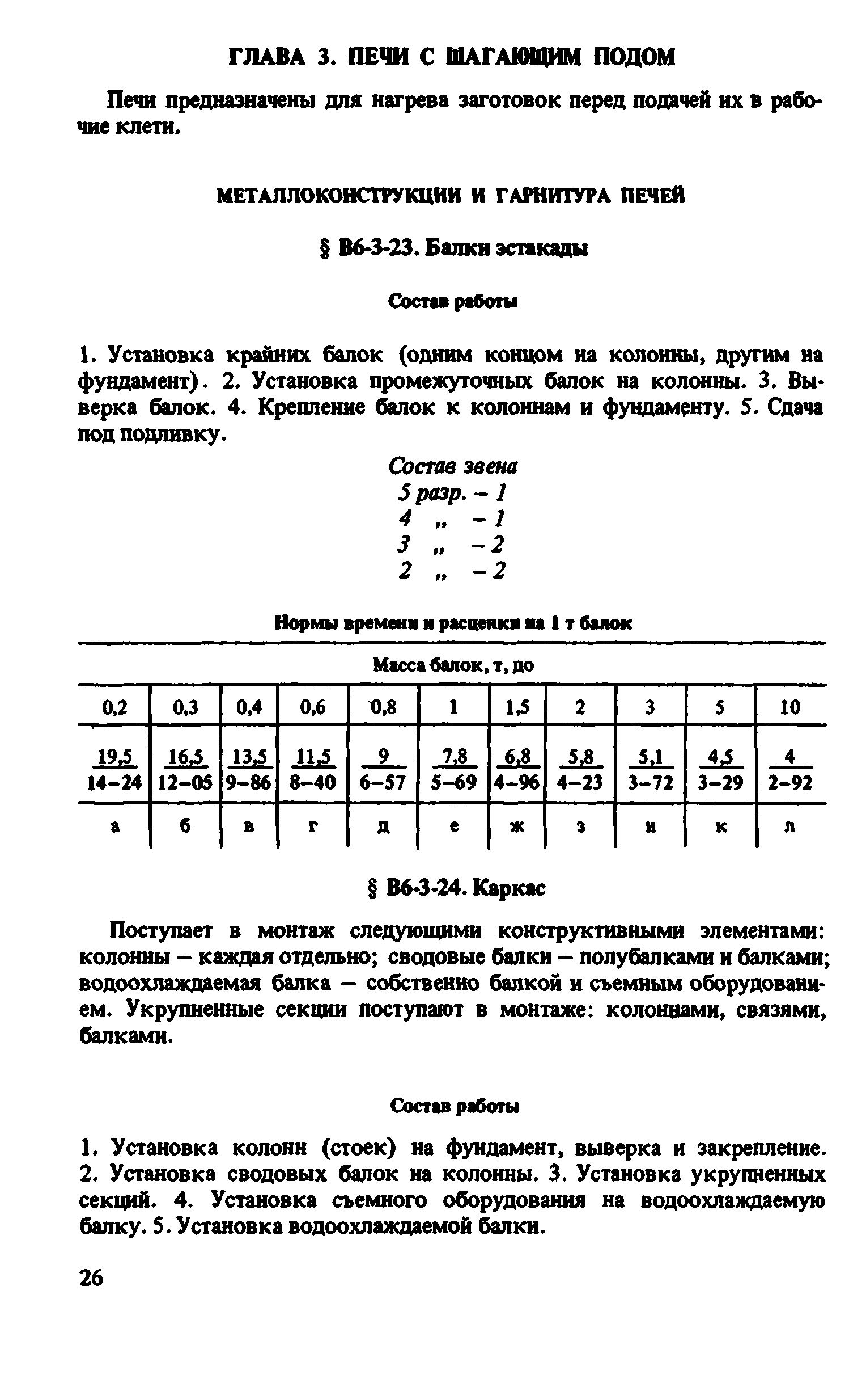 ВНиР В6-3