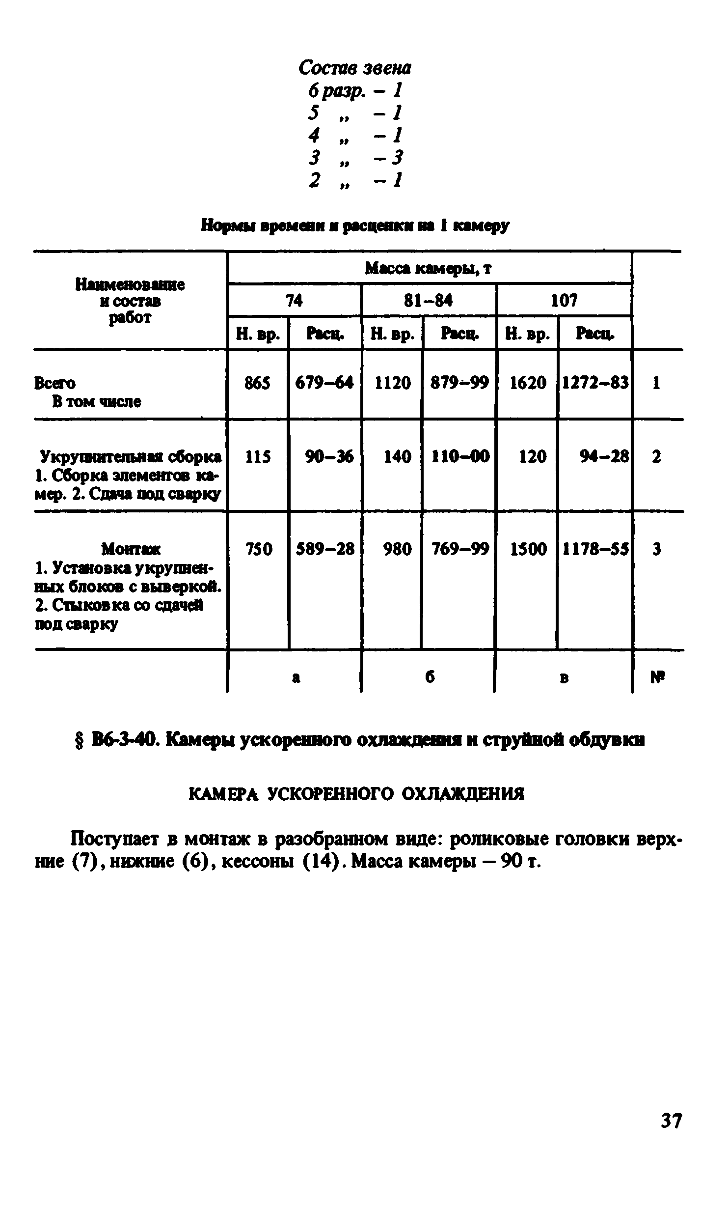 ВНиР В6-3