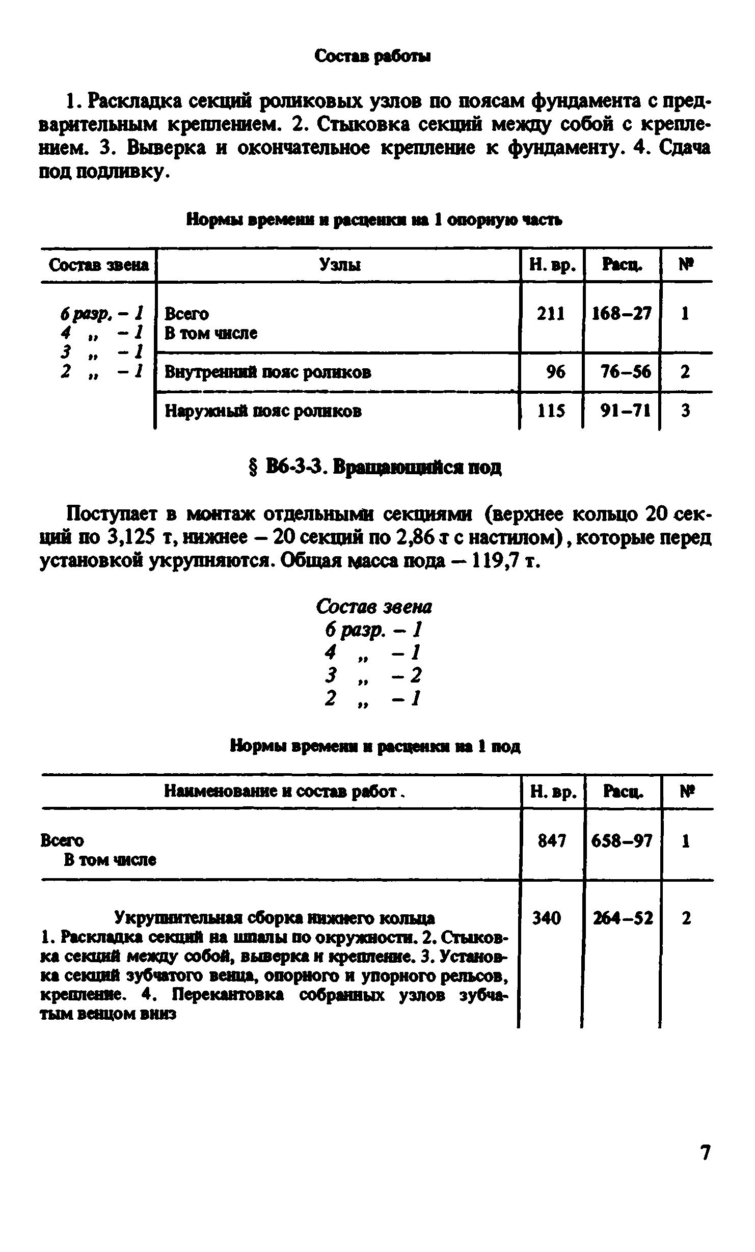 ВНиР В6-3