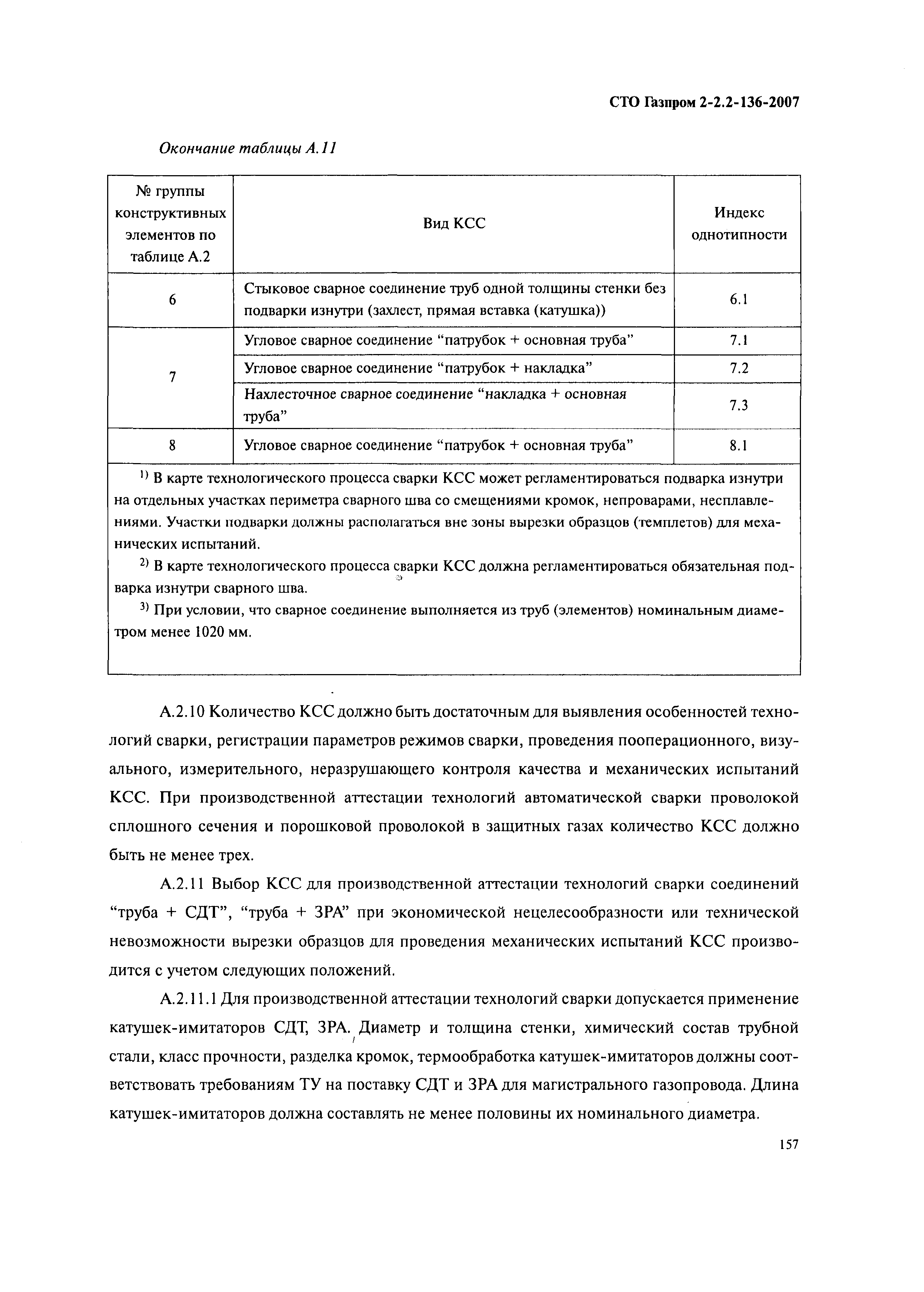 СТО Газпром 2-2.2-136-2007