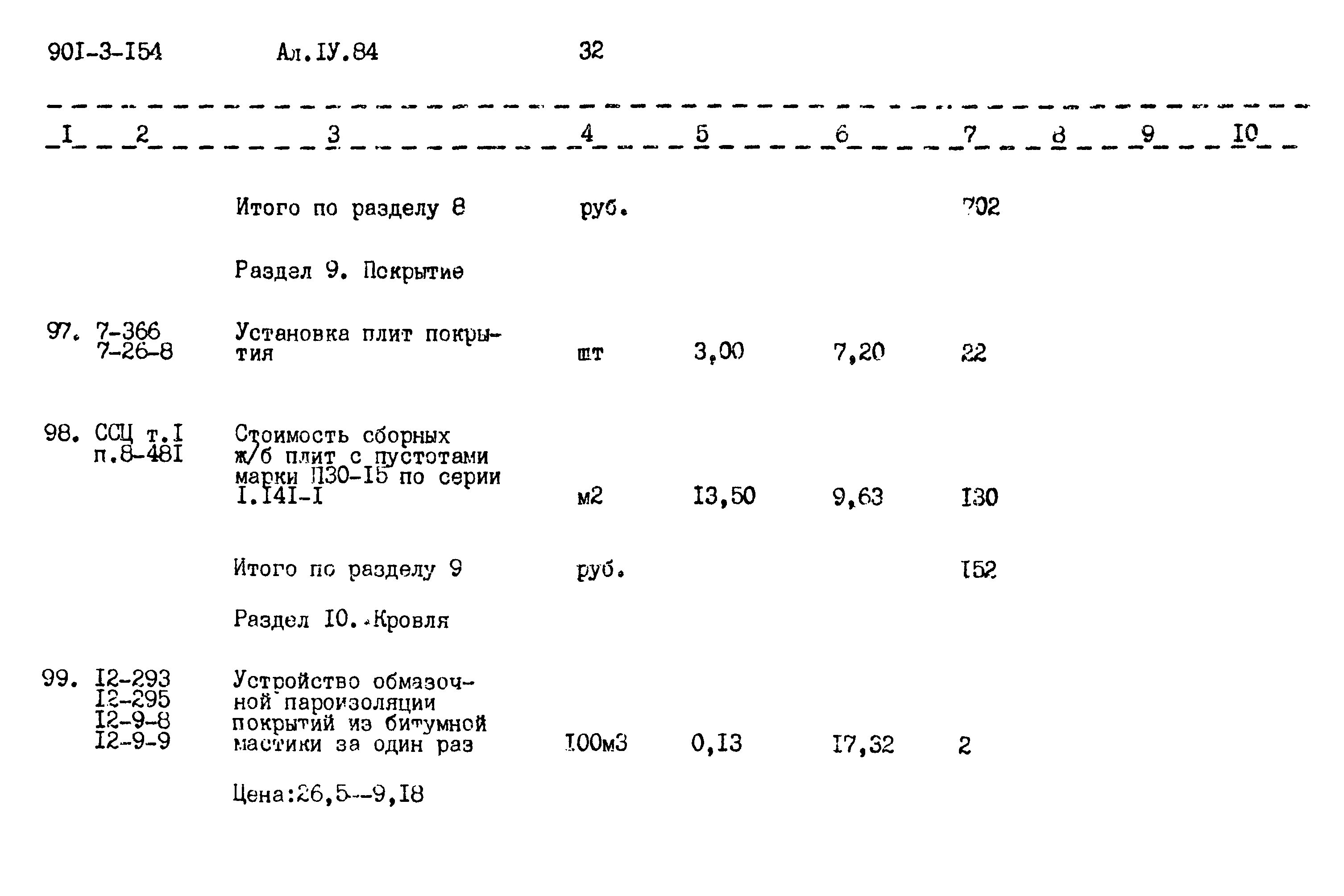 Типовой проект 901-3-154