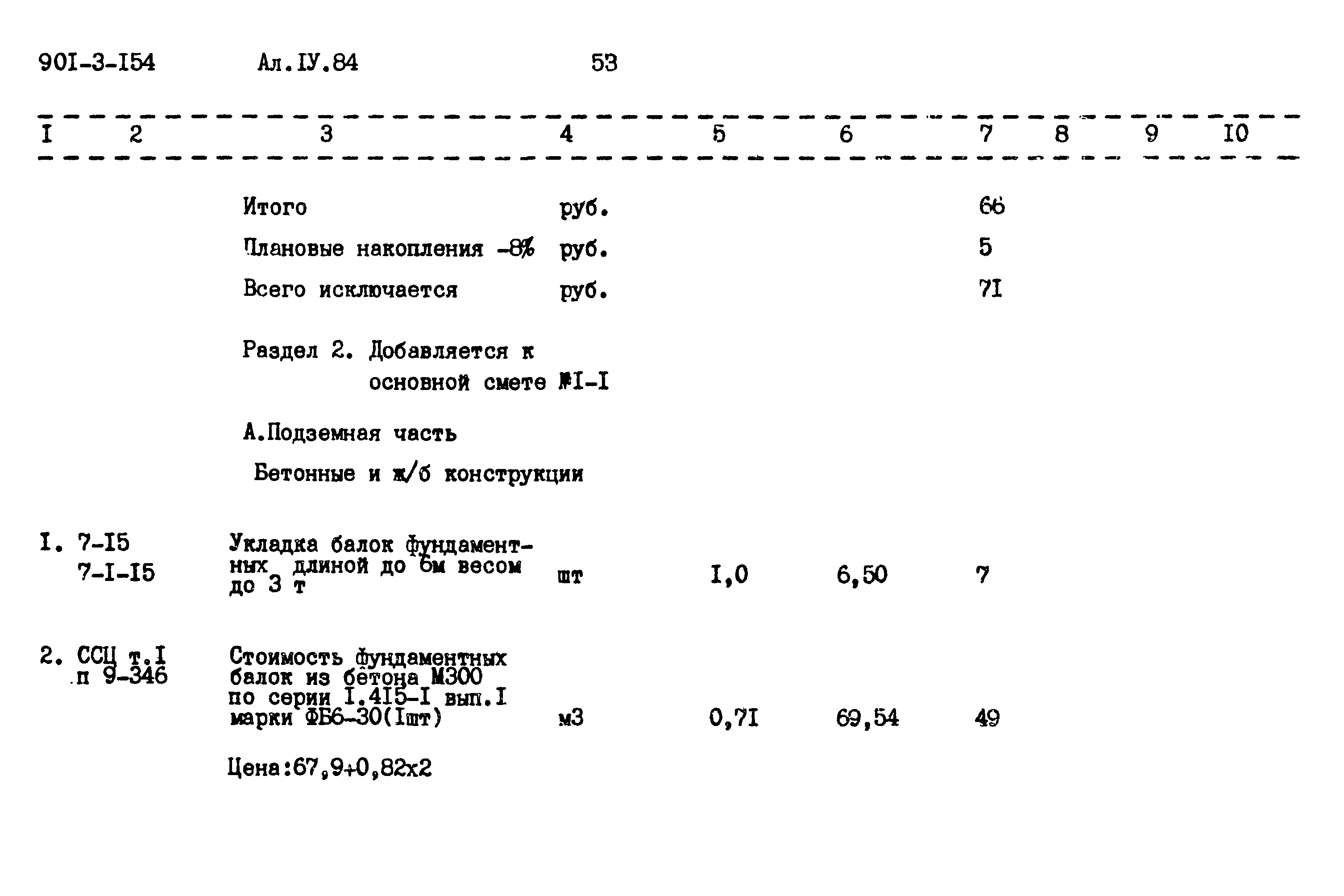 Типовой проект 901-3-154