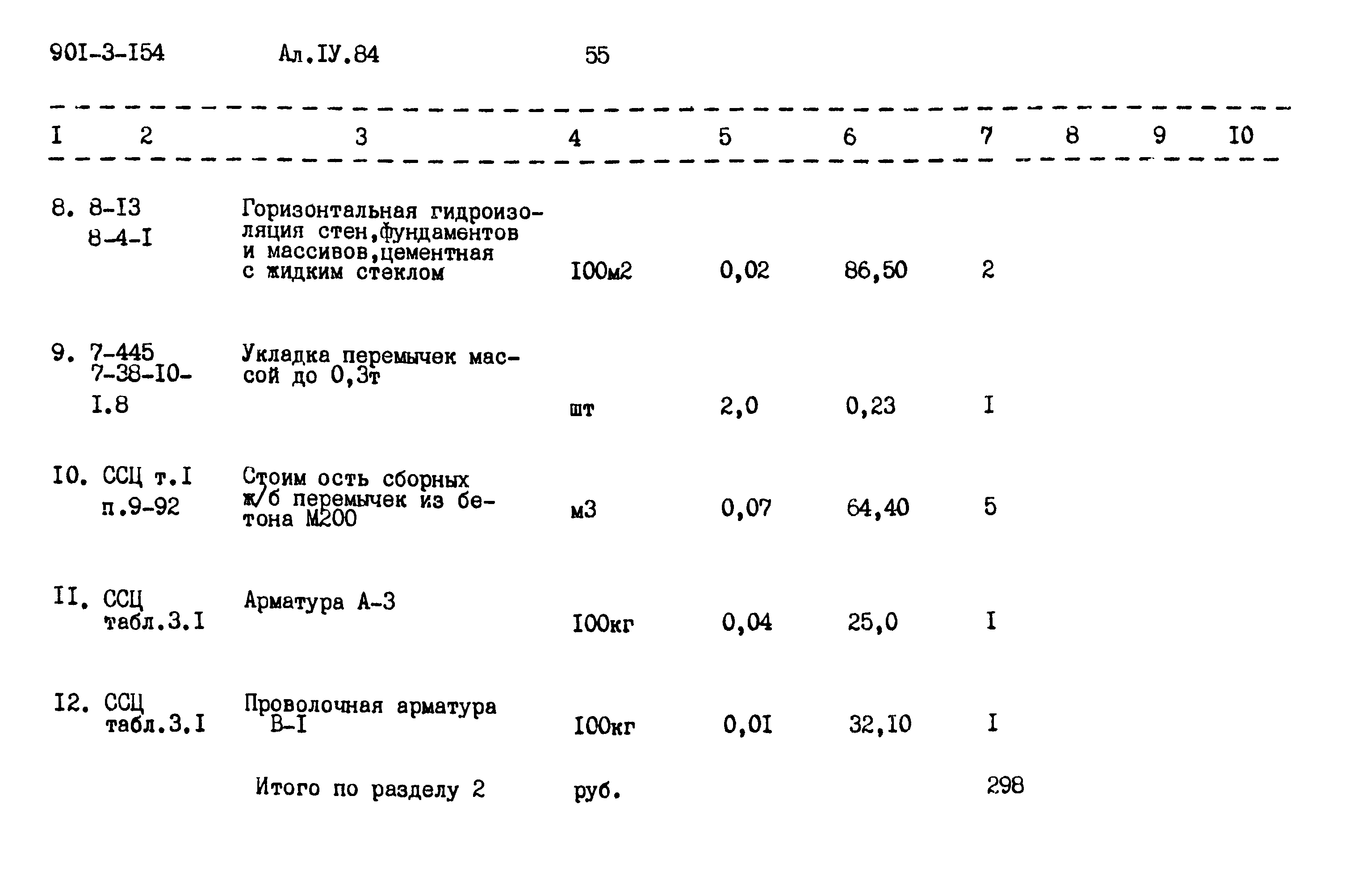 Типовой проект 901-3-154