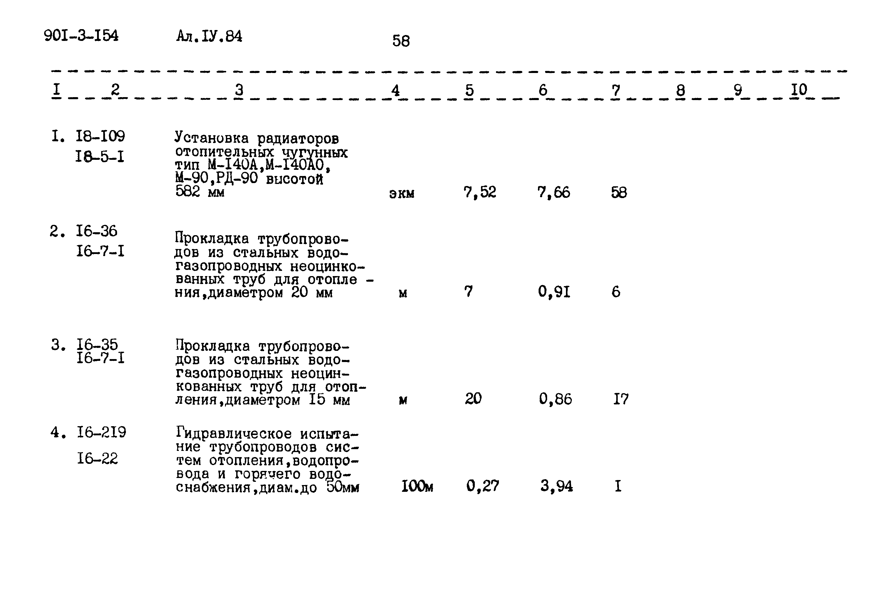 Типовой проект 901-3-154