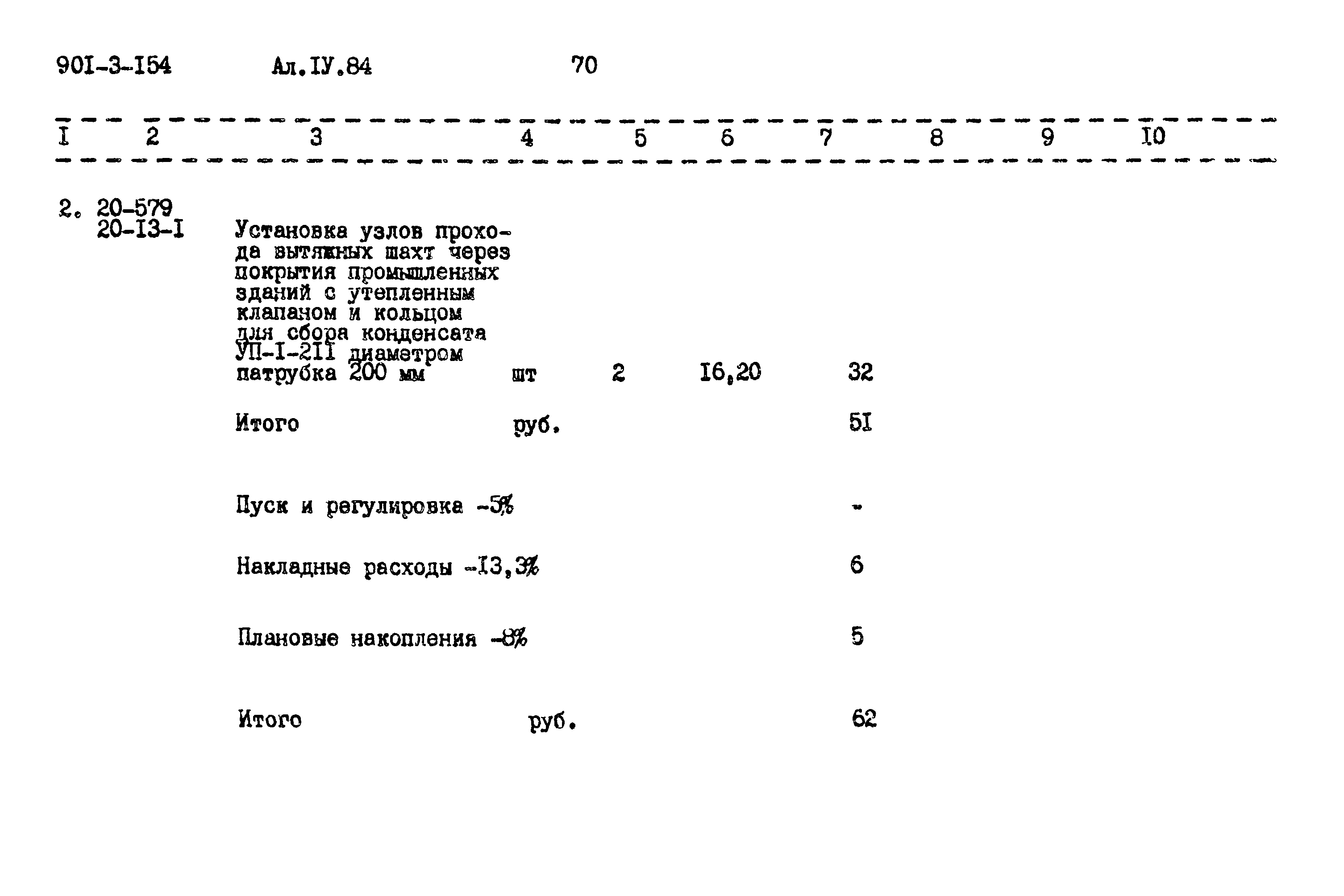 Типовой проект 901-3-154