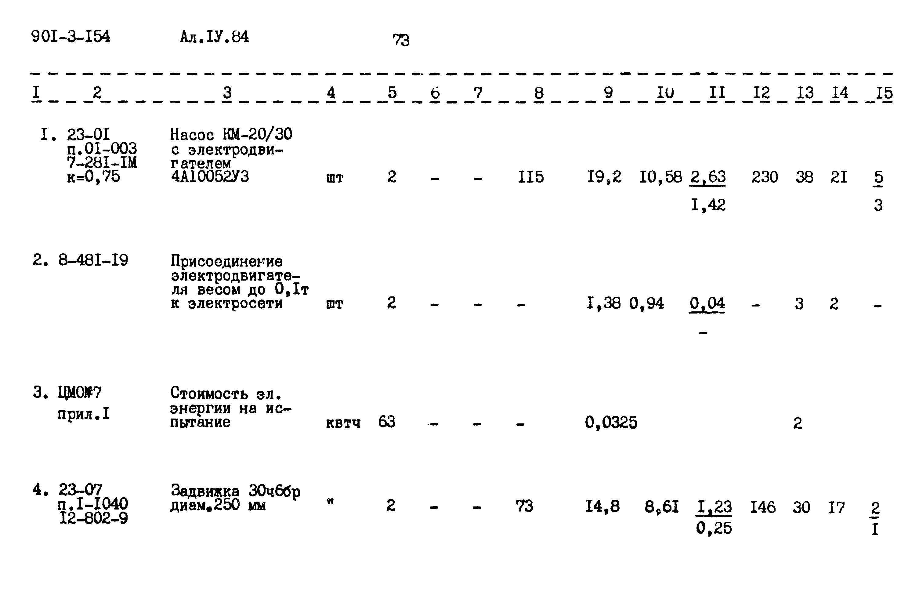Типовой проект 901-3-154