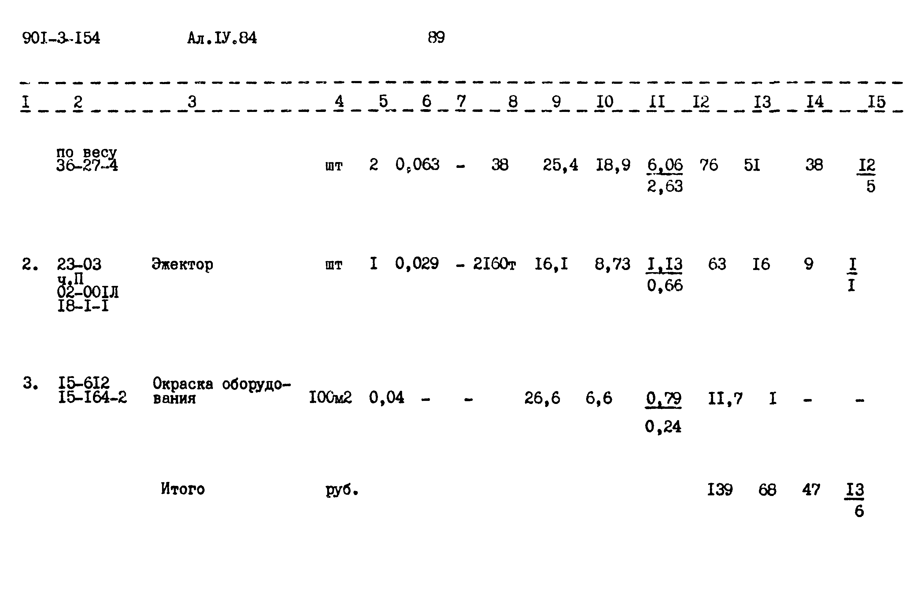 Типовой проект 901-3-154