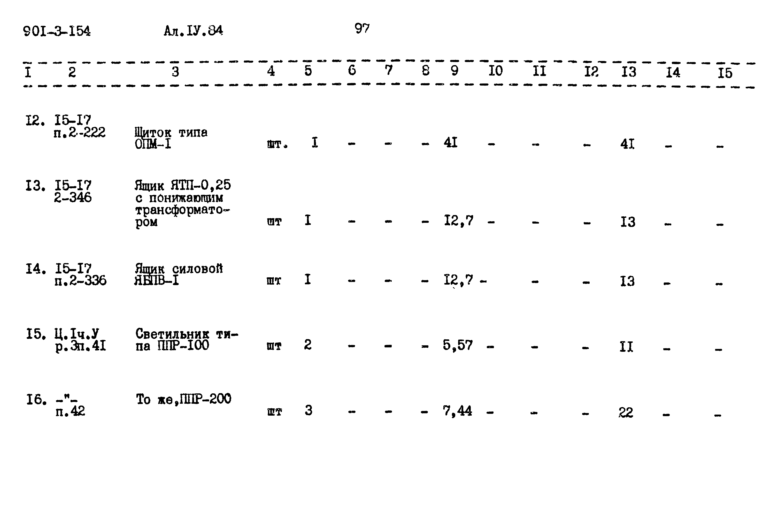 Типовой проект 901-3-154