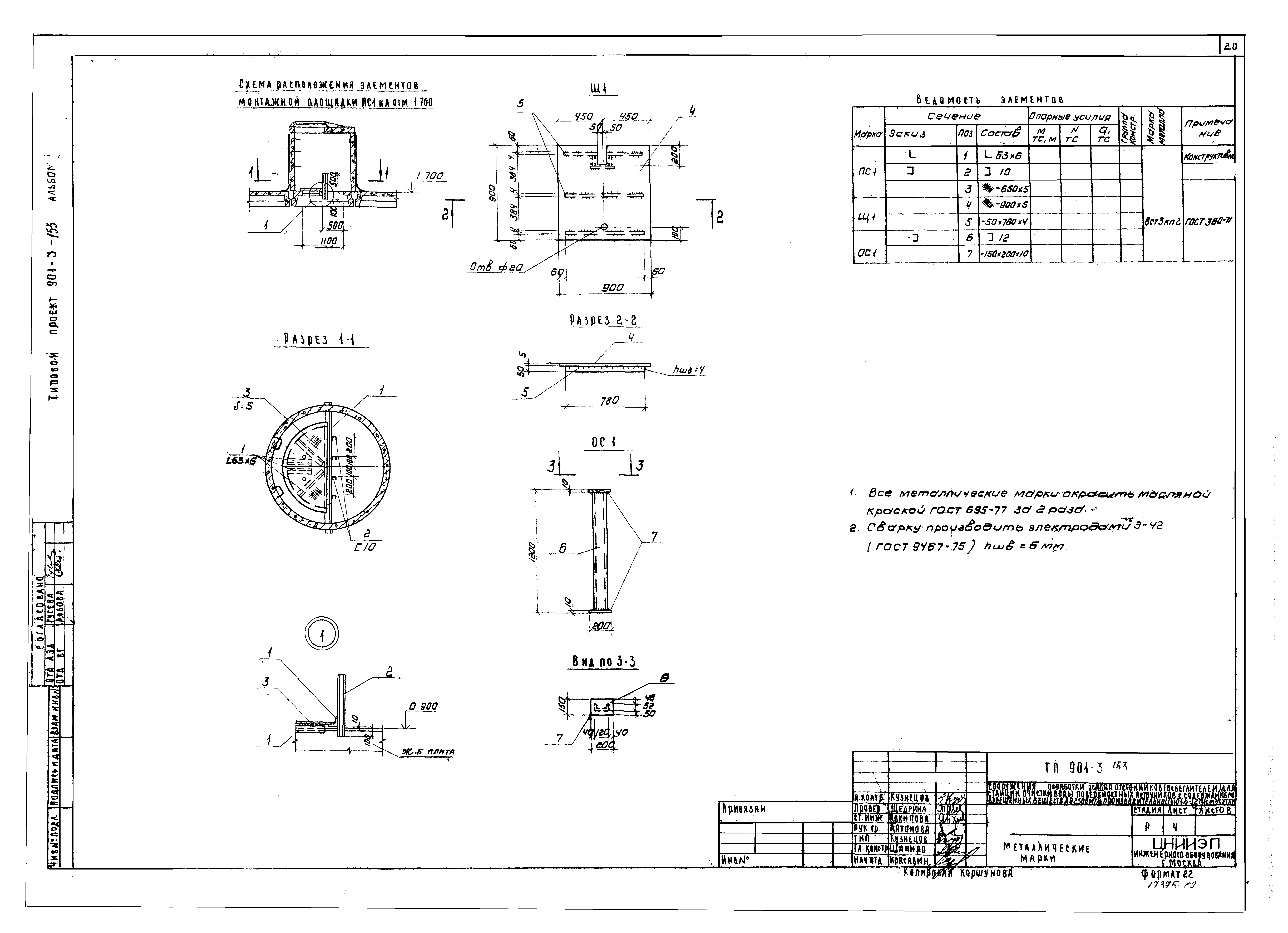 Типовой проект 901-3-153