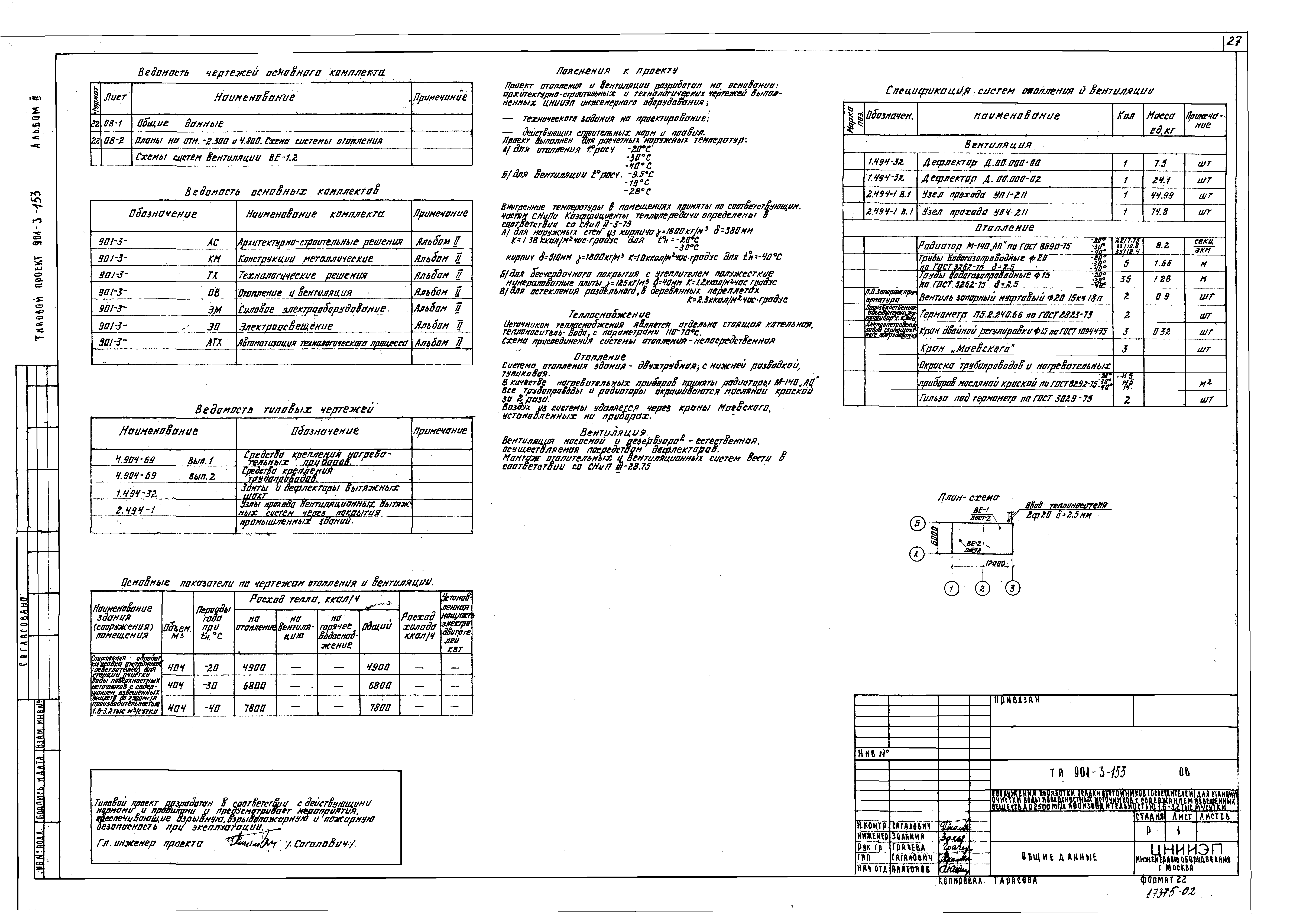 Типовой проект 901-3-153