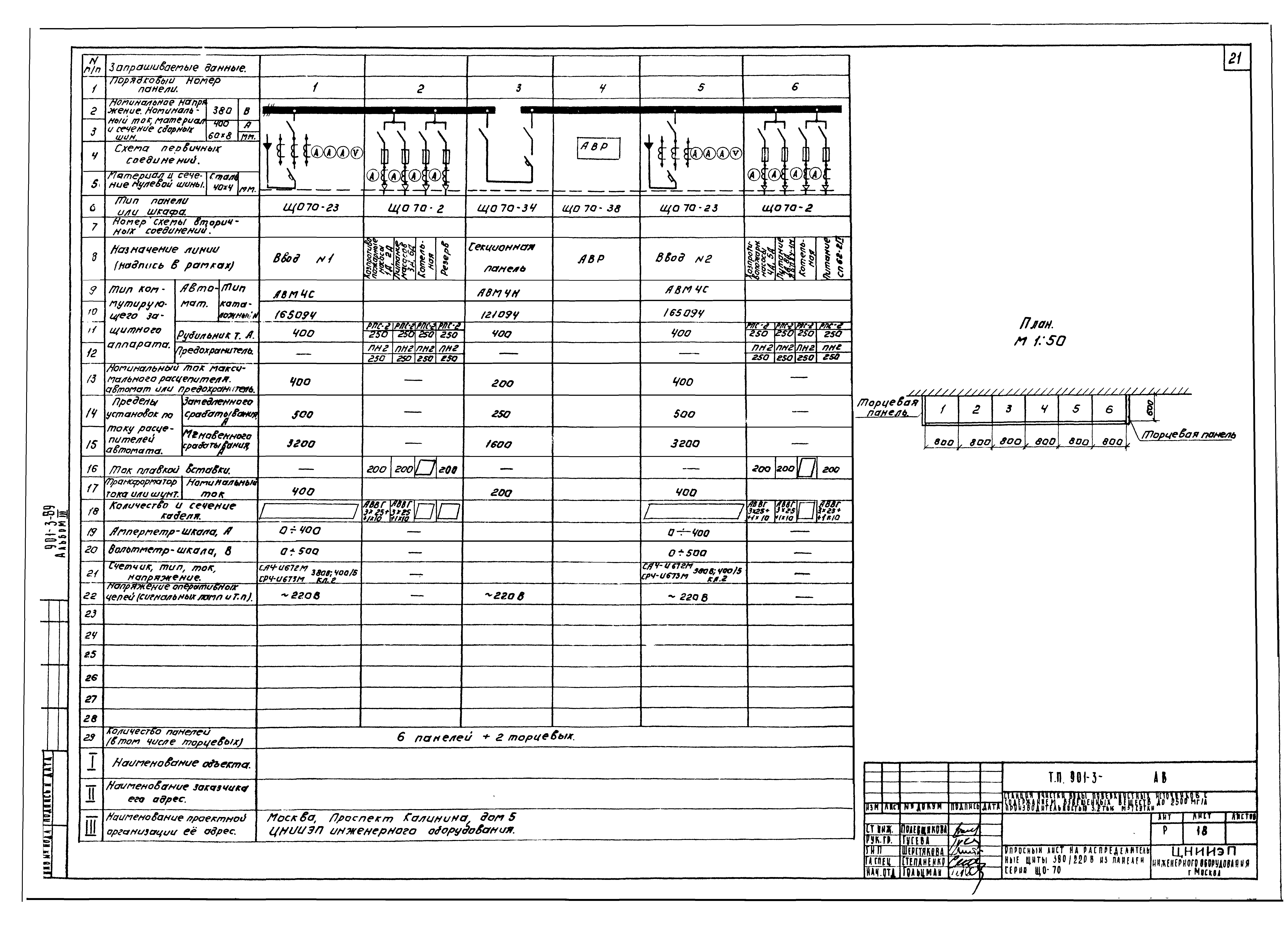 Типовой проект 901-3-89