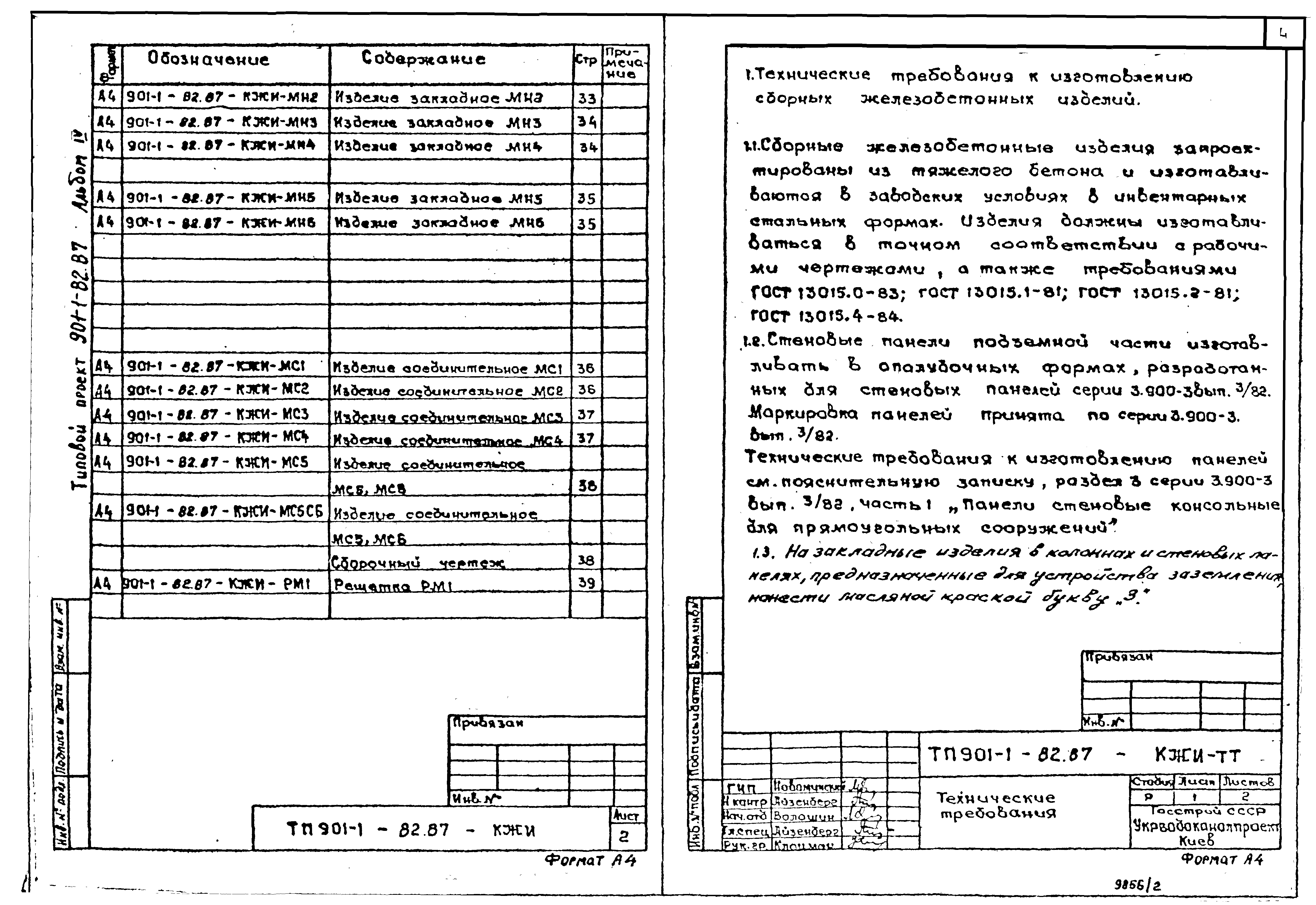 Типовой проект 901-1-82.87