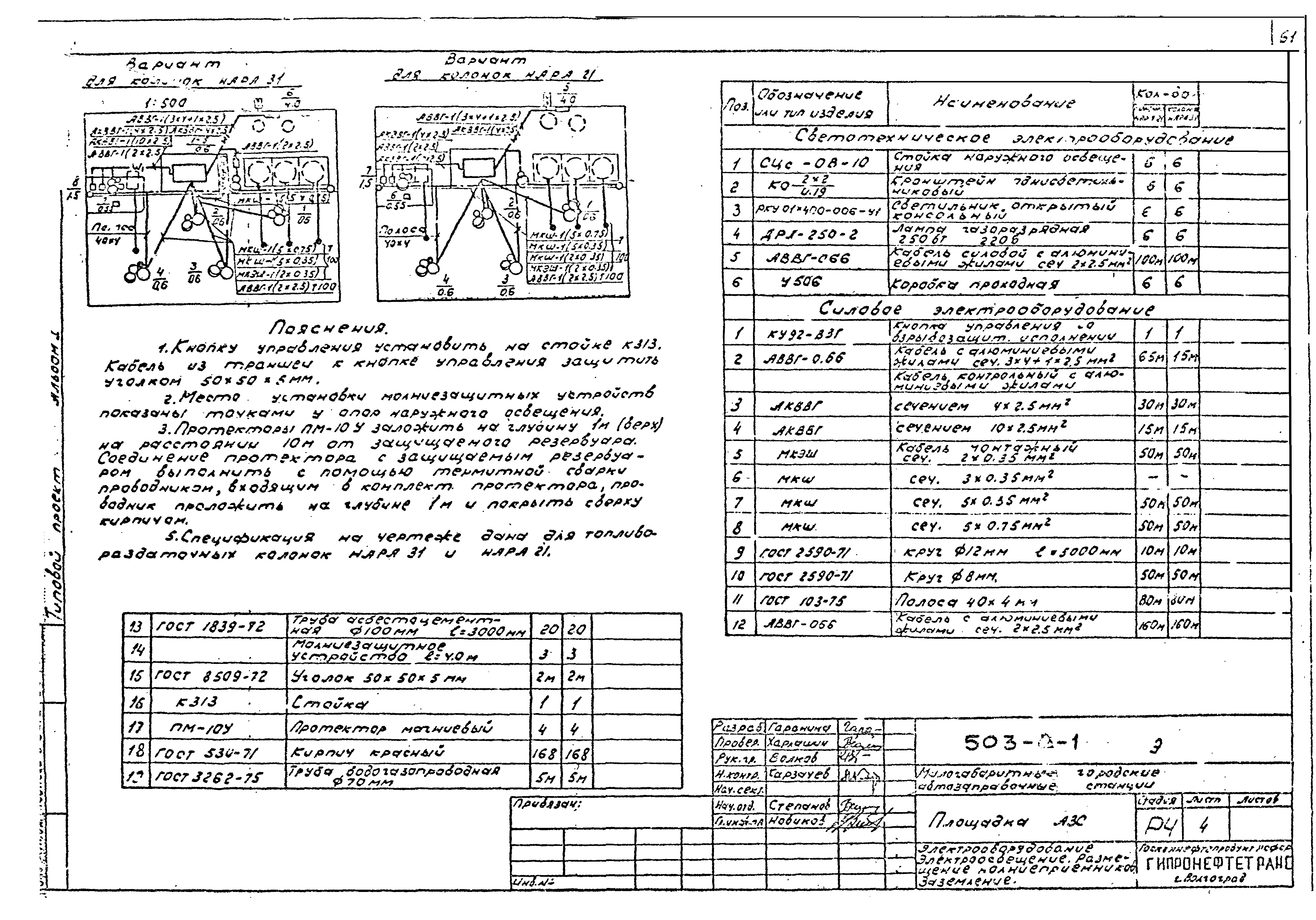 Типовой проект 503-6-1