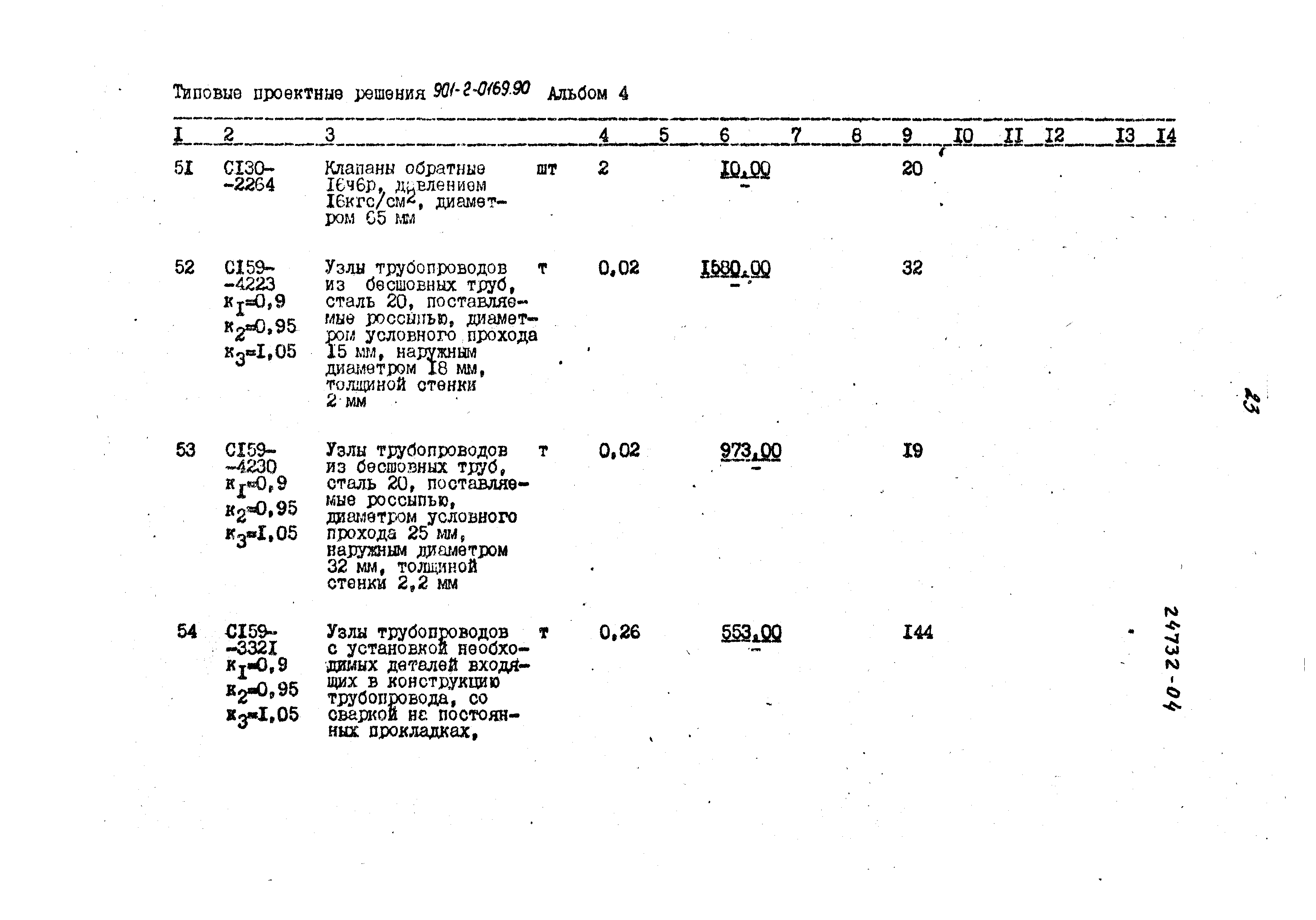 Типовые проектные решения 901-2-0169.90