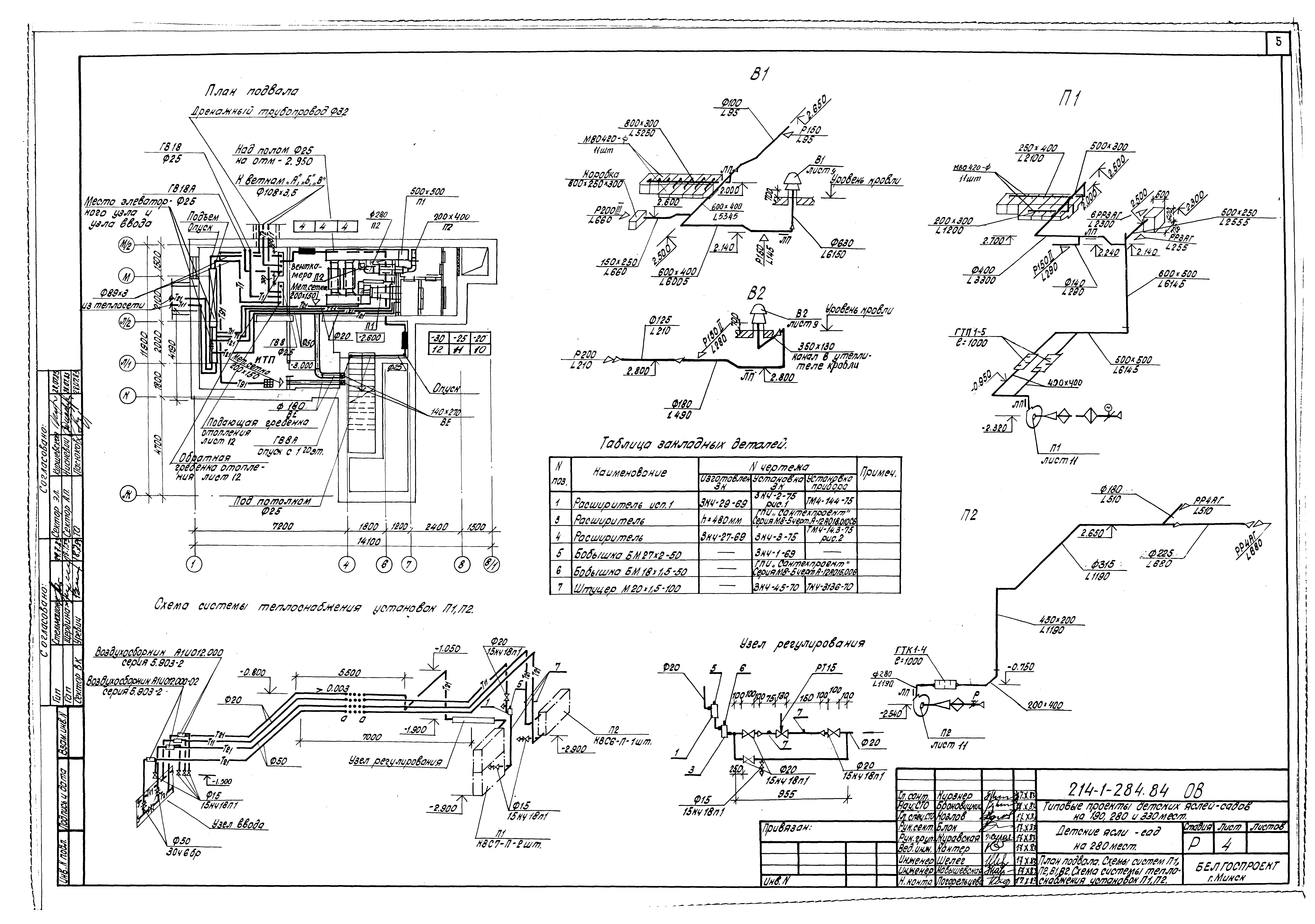 Типовой проект 214-1-284.84