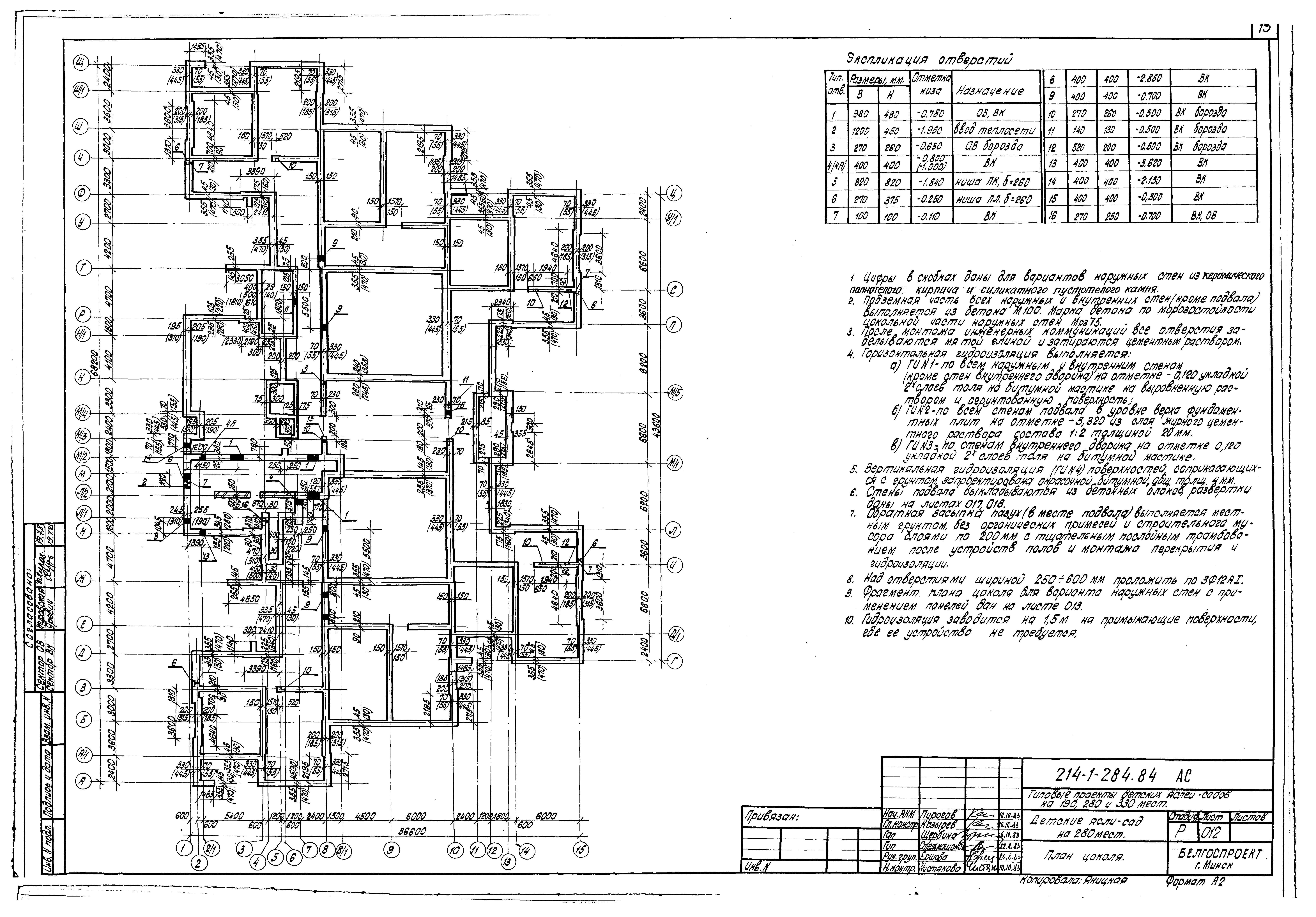 Типовой проект 214-1-284.84