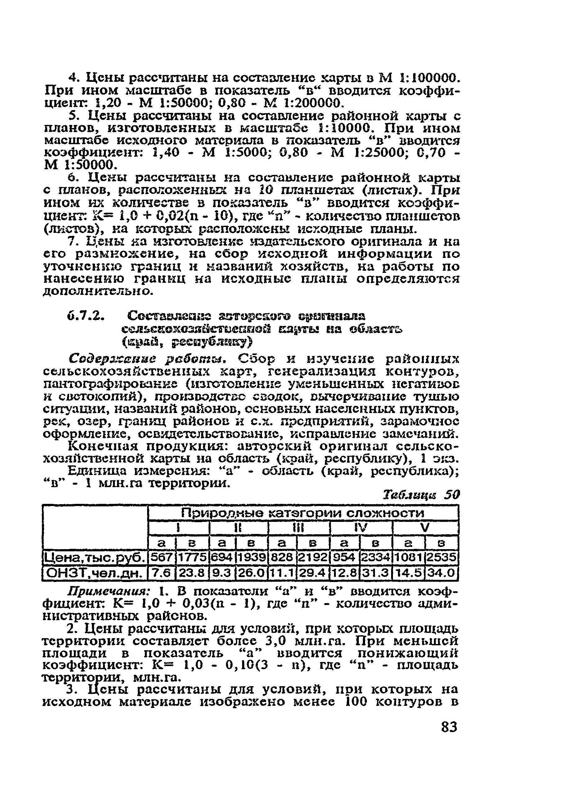 Скачать Сборник цен и общественно необходимых затрат труда (ОНЗТ) на  изготовление проектной и изыскательской продукции землеустройства,  земельного кадастра и мониторинга земель