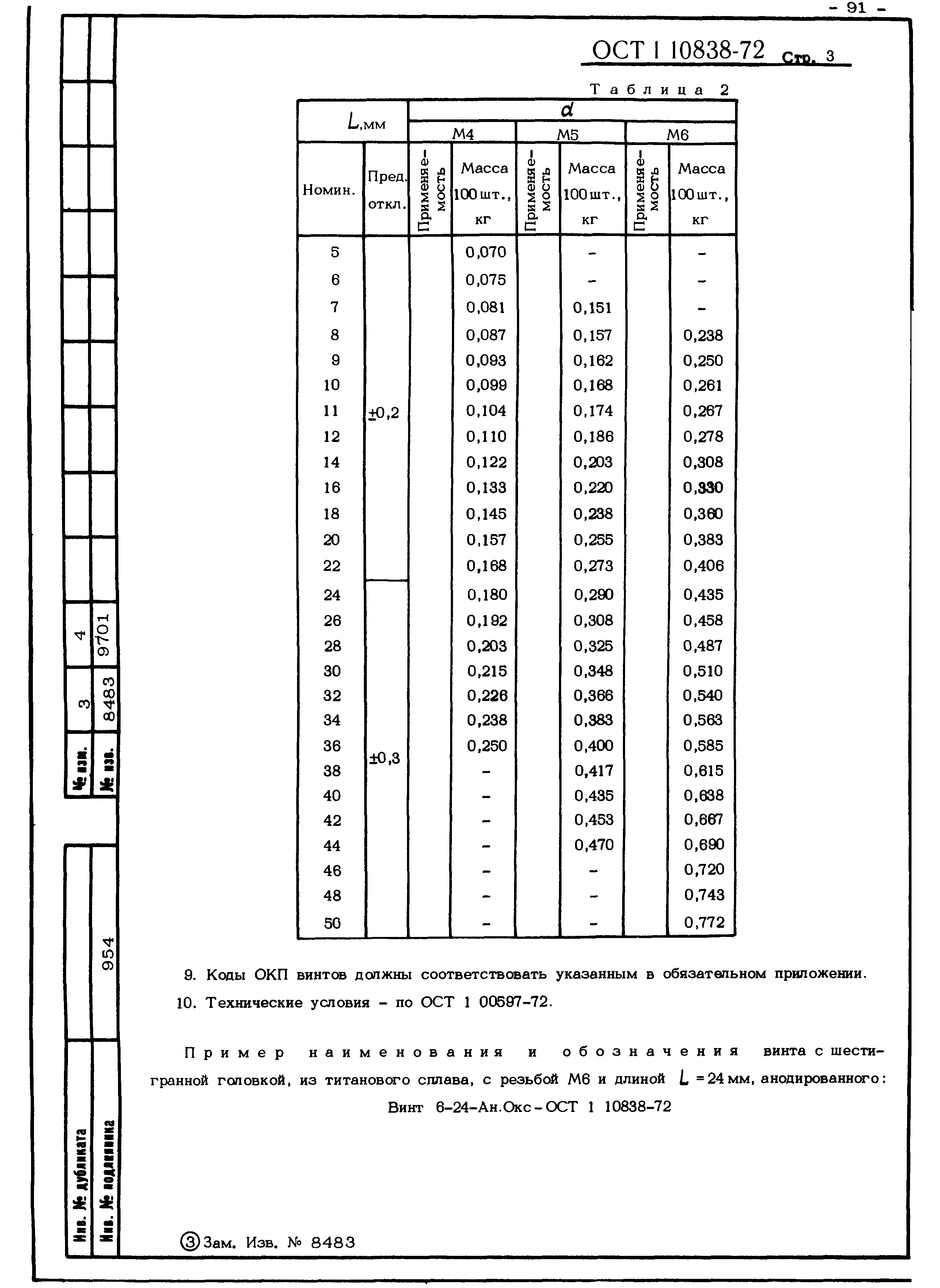 ОСТ 1 10838-72