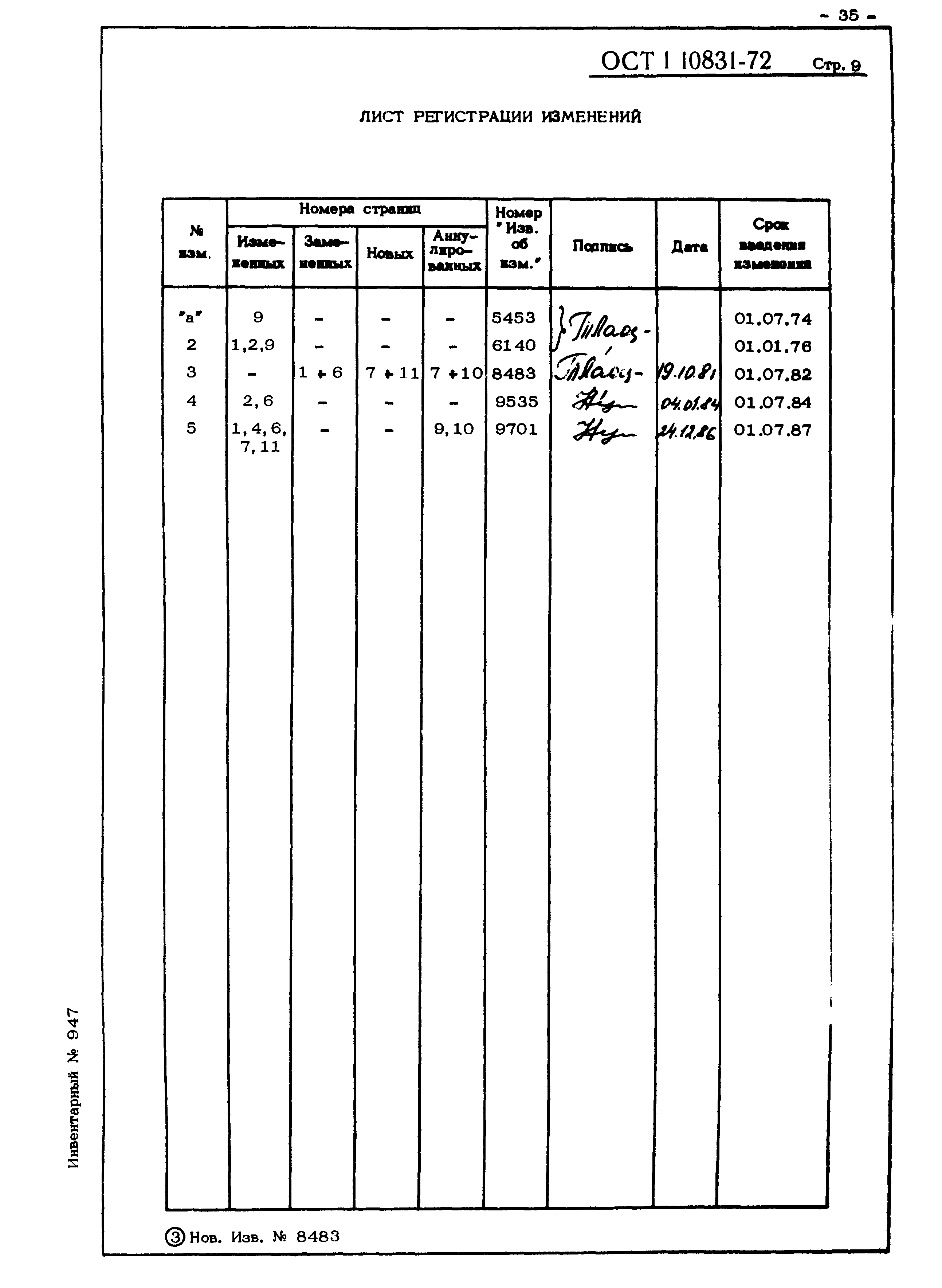 ОСТ 1 10831-72