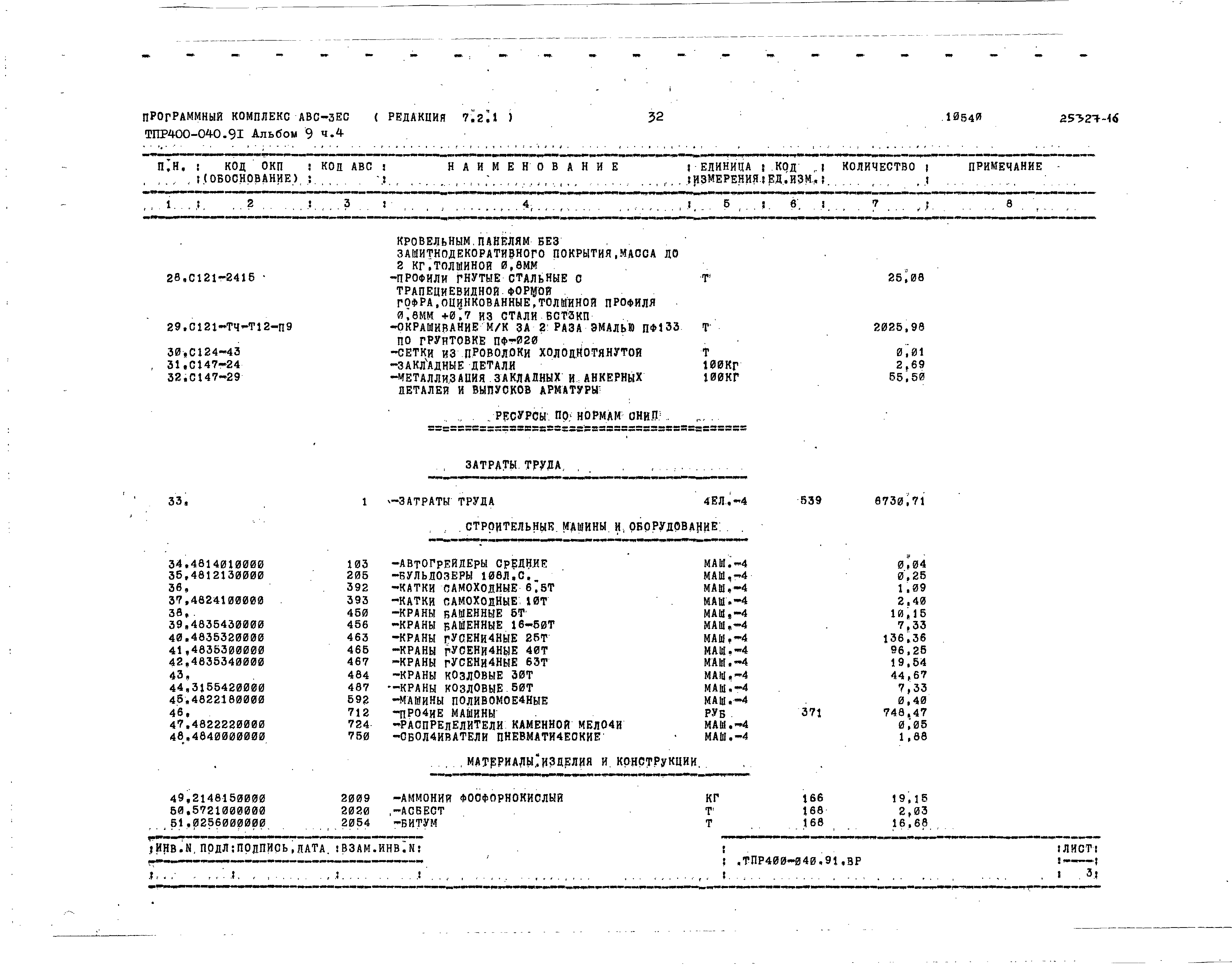 Типовые проектные решения 400-040.91