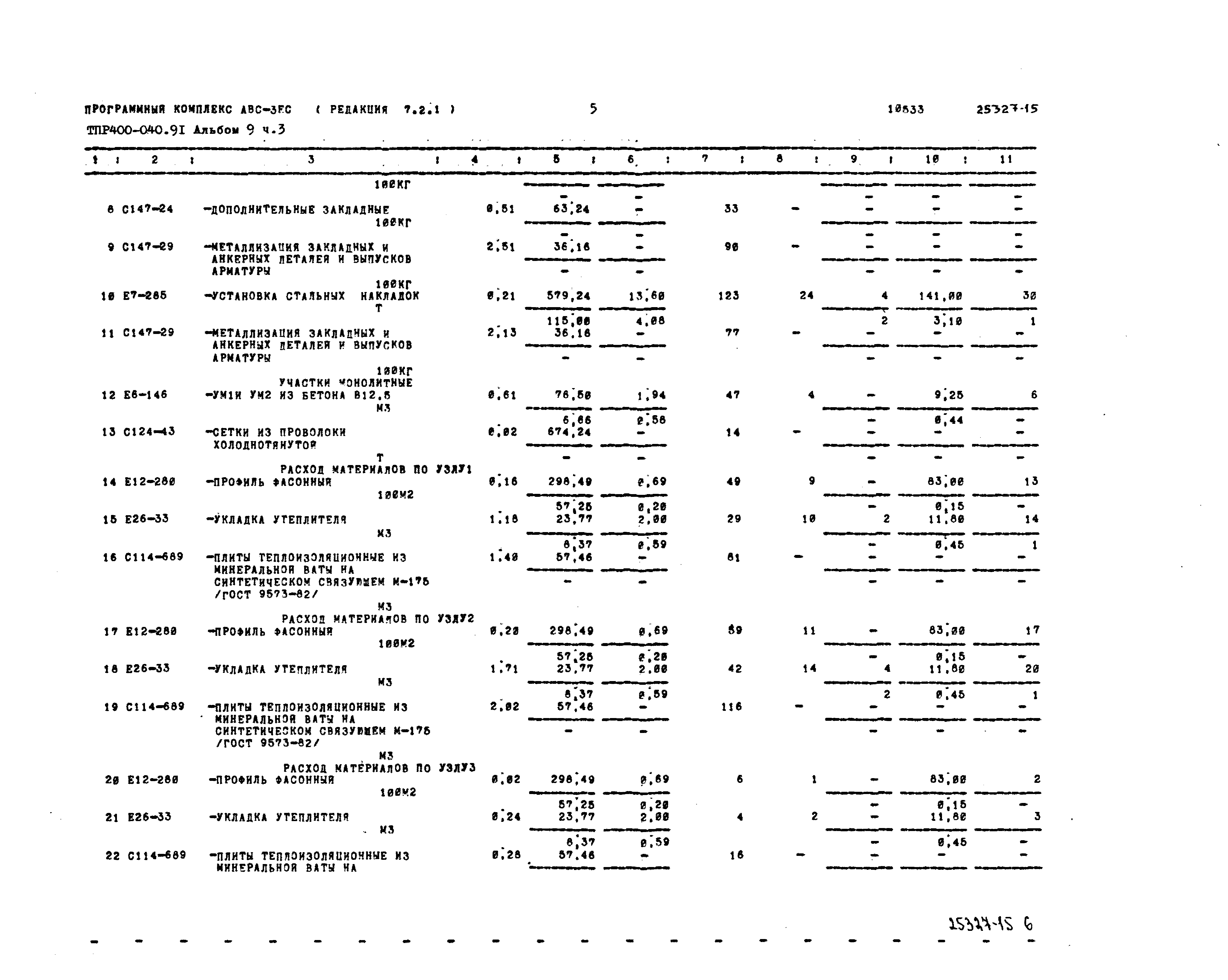 Типовые проектные решения 400-040.91