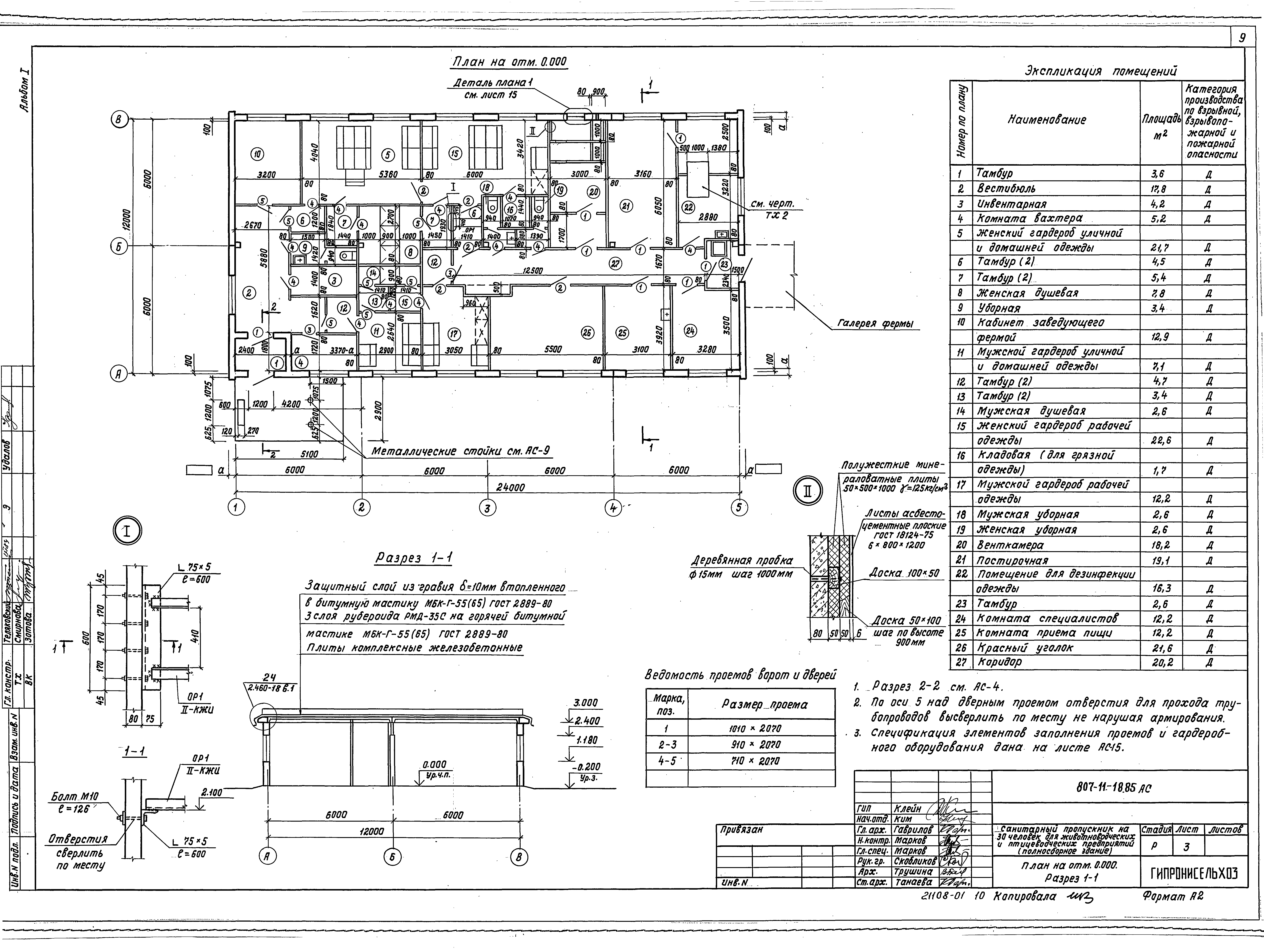 Типовой проект 807-11-18.85