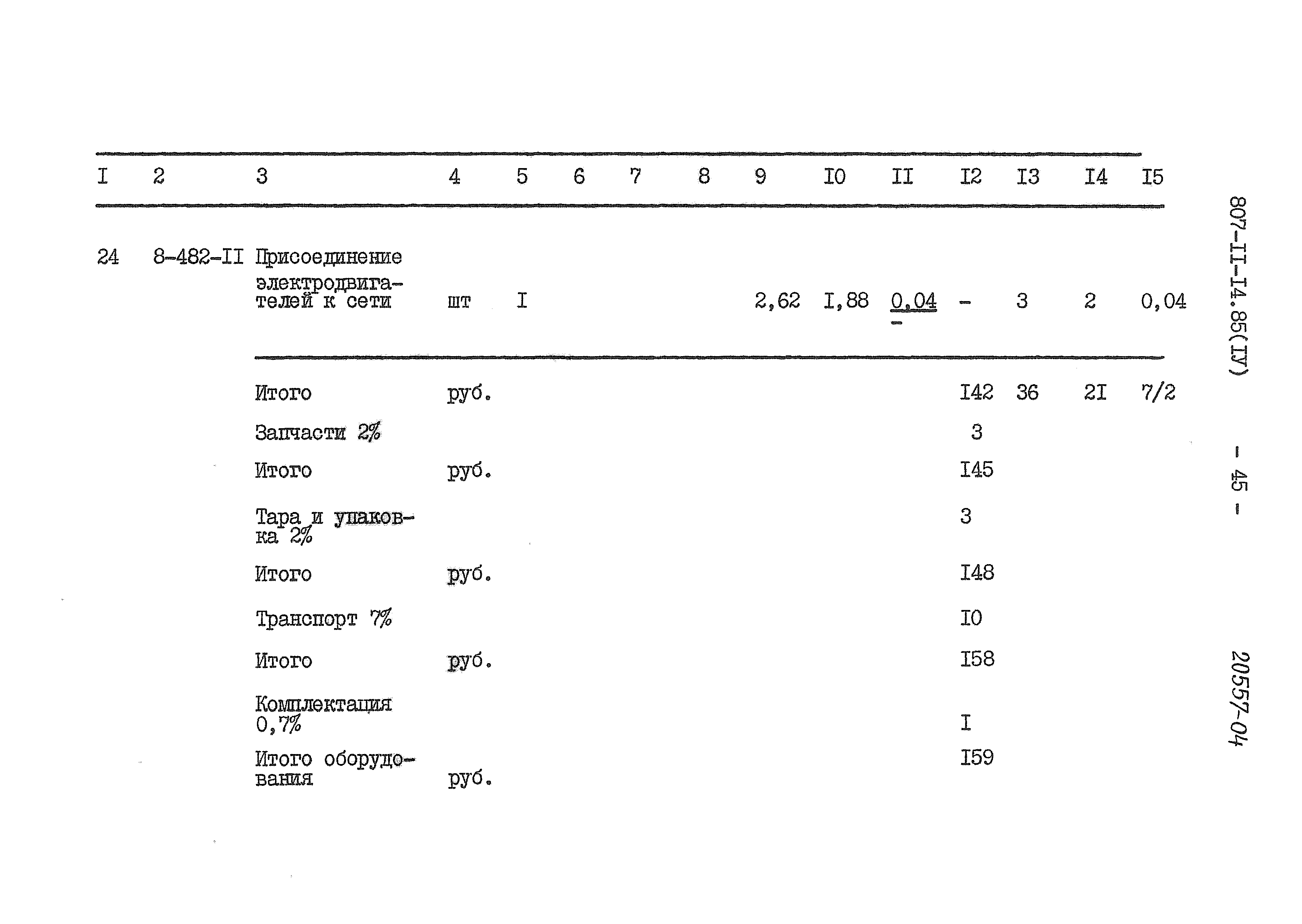 Типовой проект 807-11-14.85