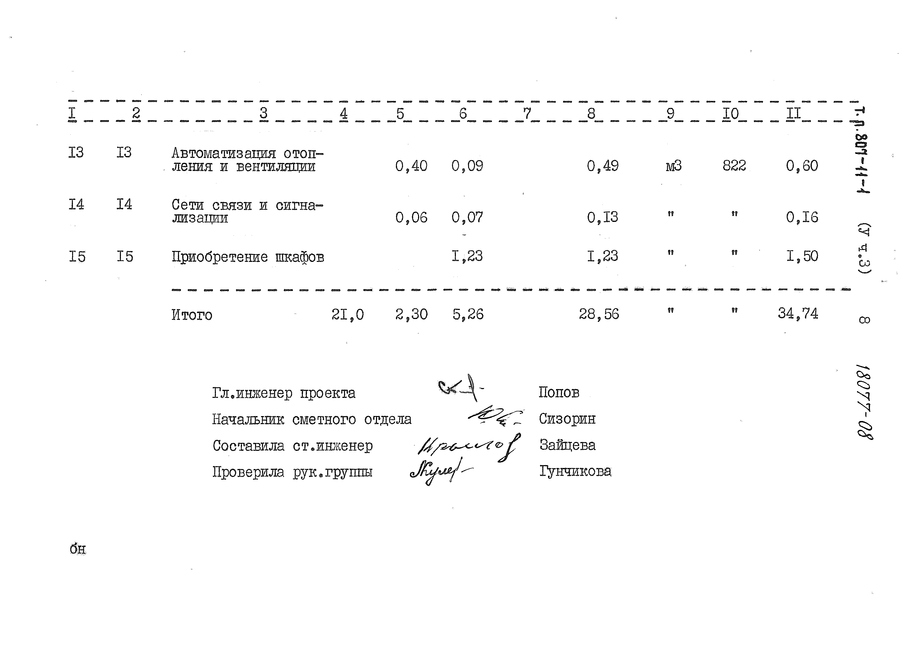 Типовой проект 807-11-1