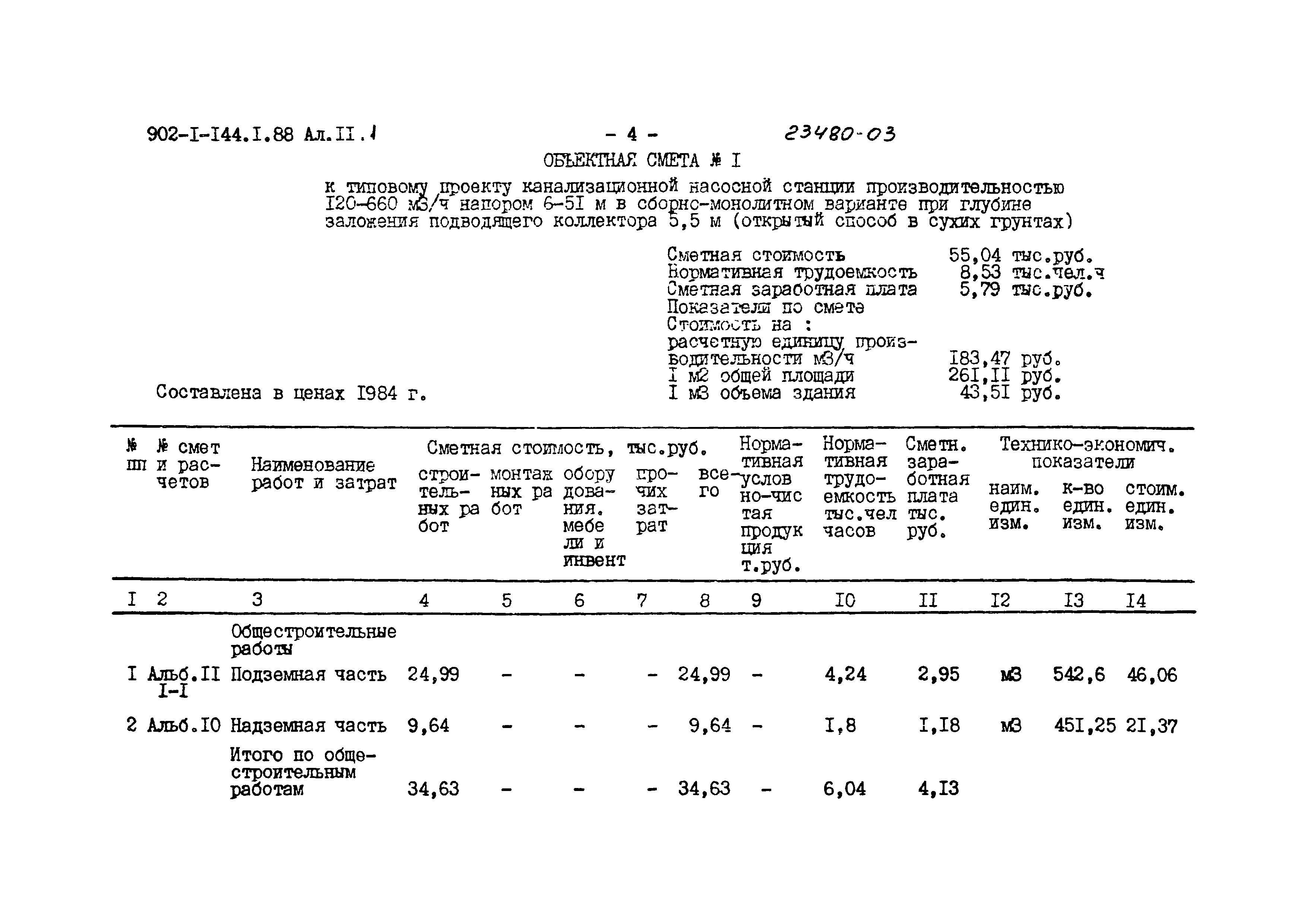 Типовой проект 902-1-144.1.88