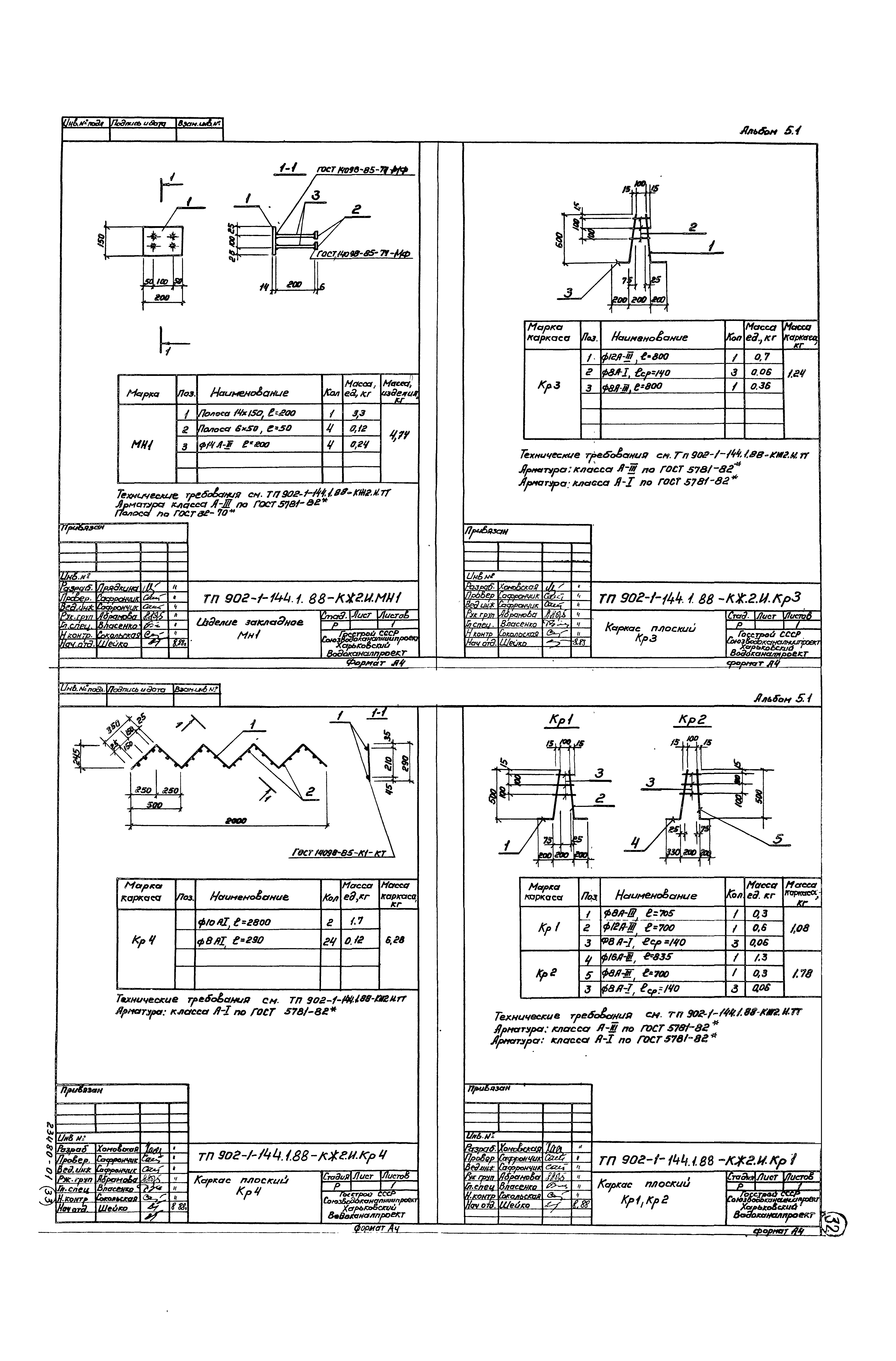Типовой проект 902-1-144.1.88