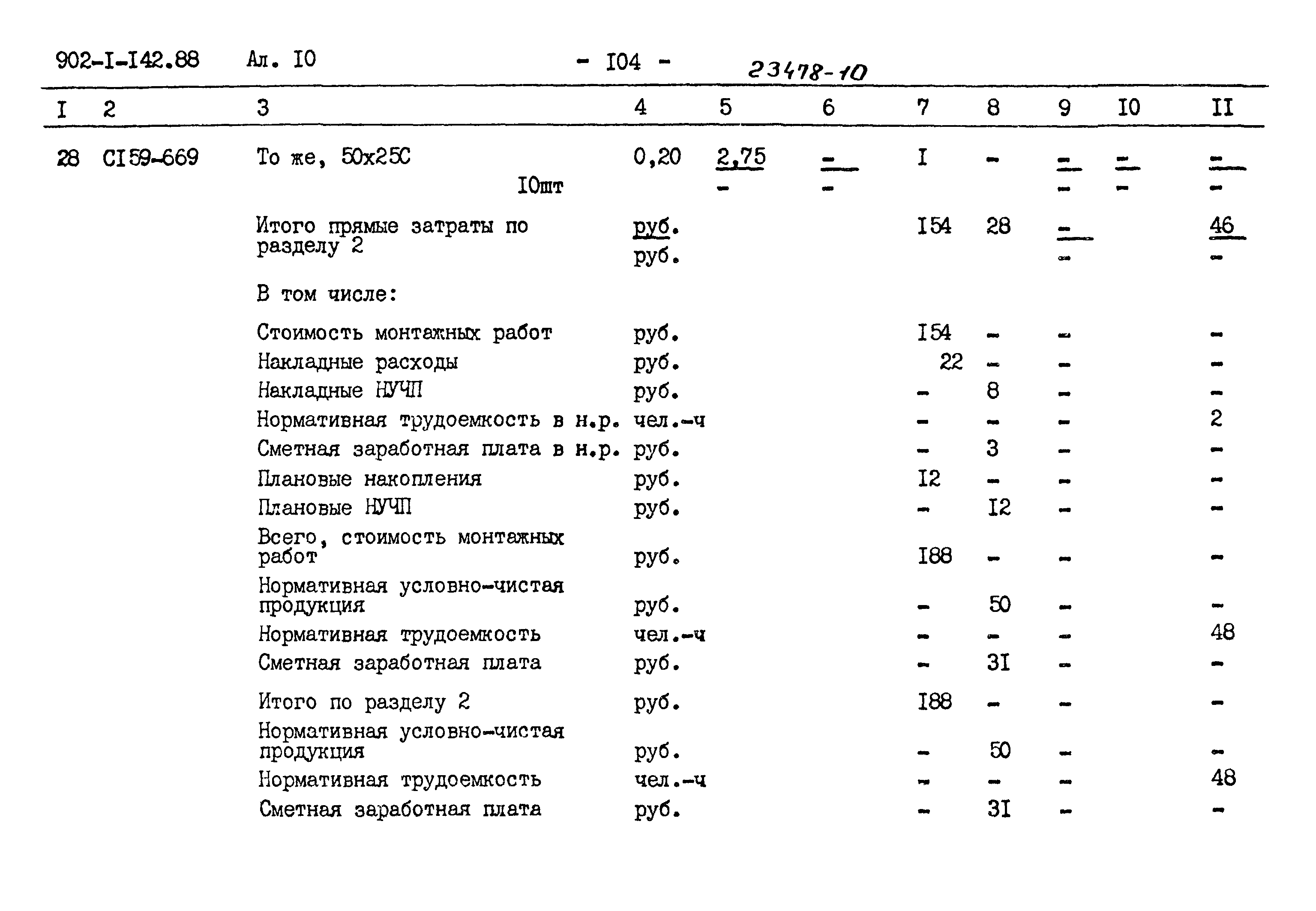 Типовой проект 902-1-142.88