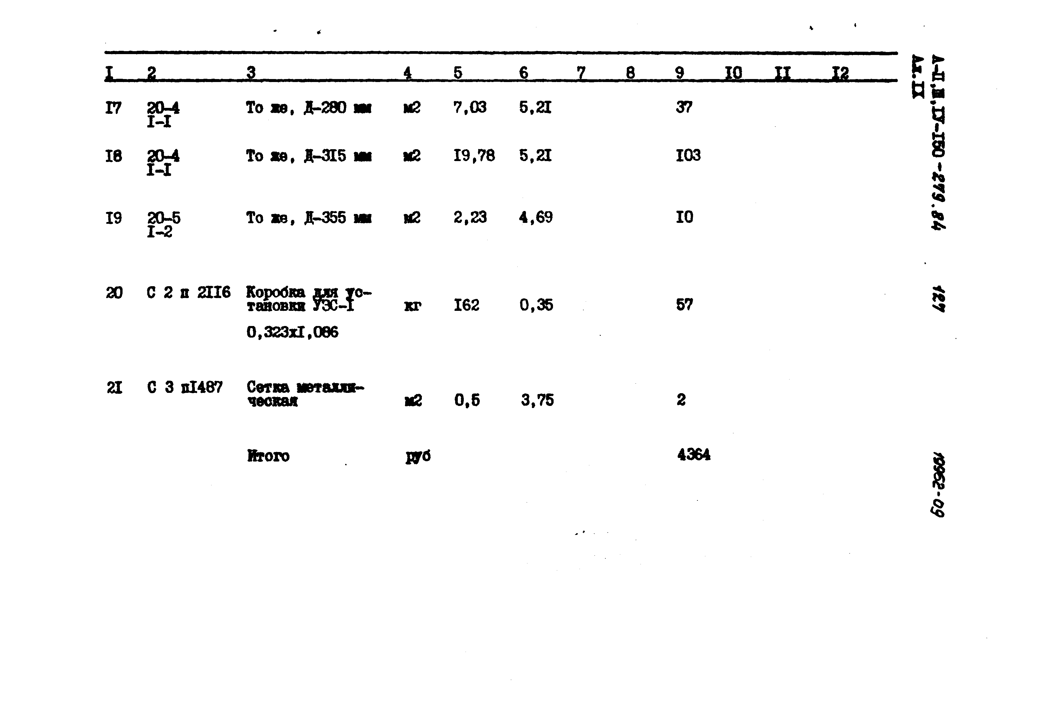 Типовой проект A-II,III,IV-150-279.84