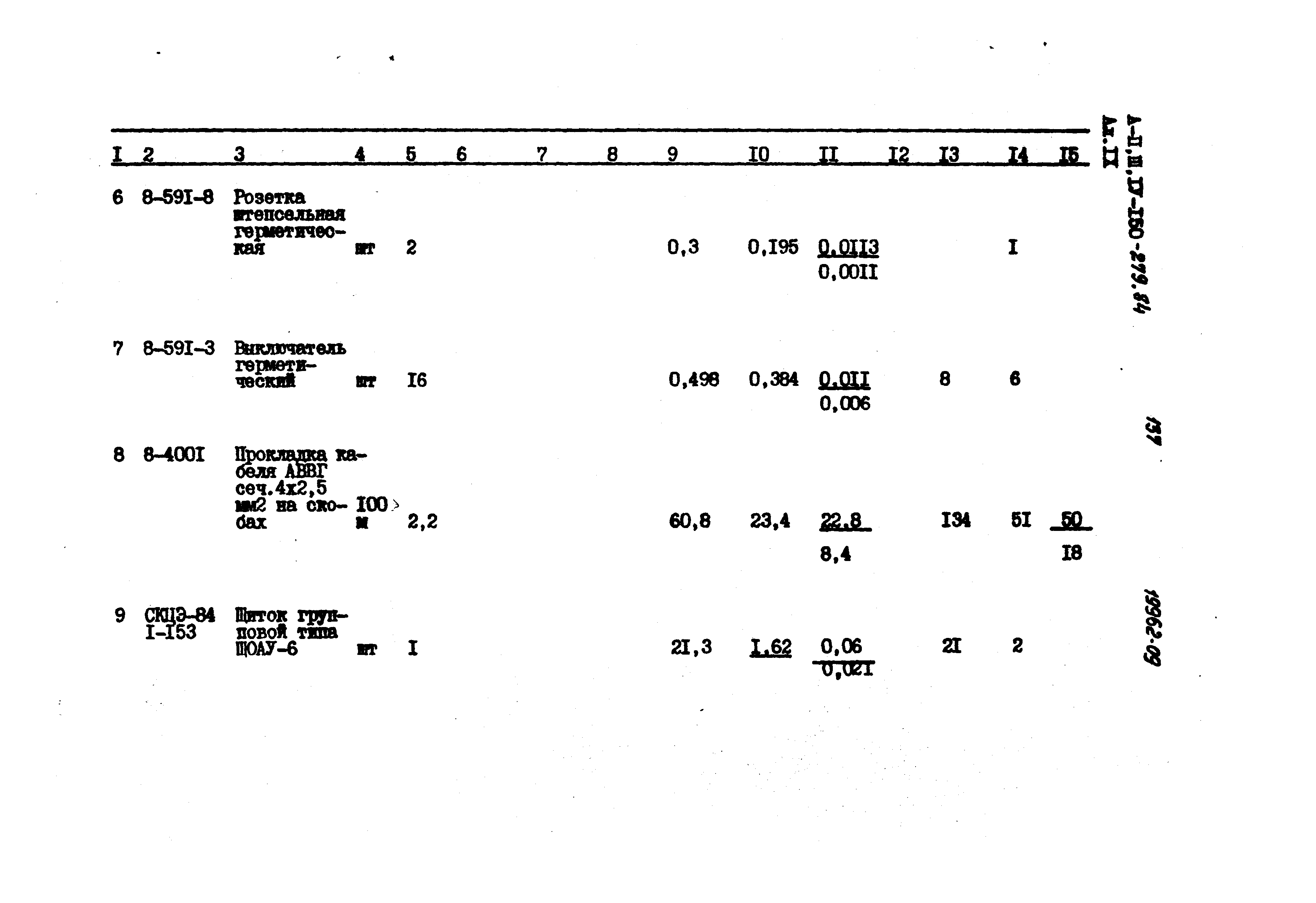 Типовой проект A-II,III,IV-150-279.84