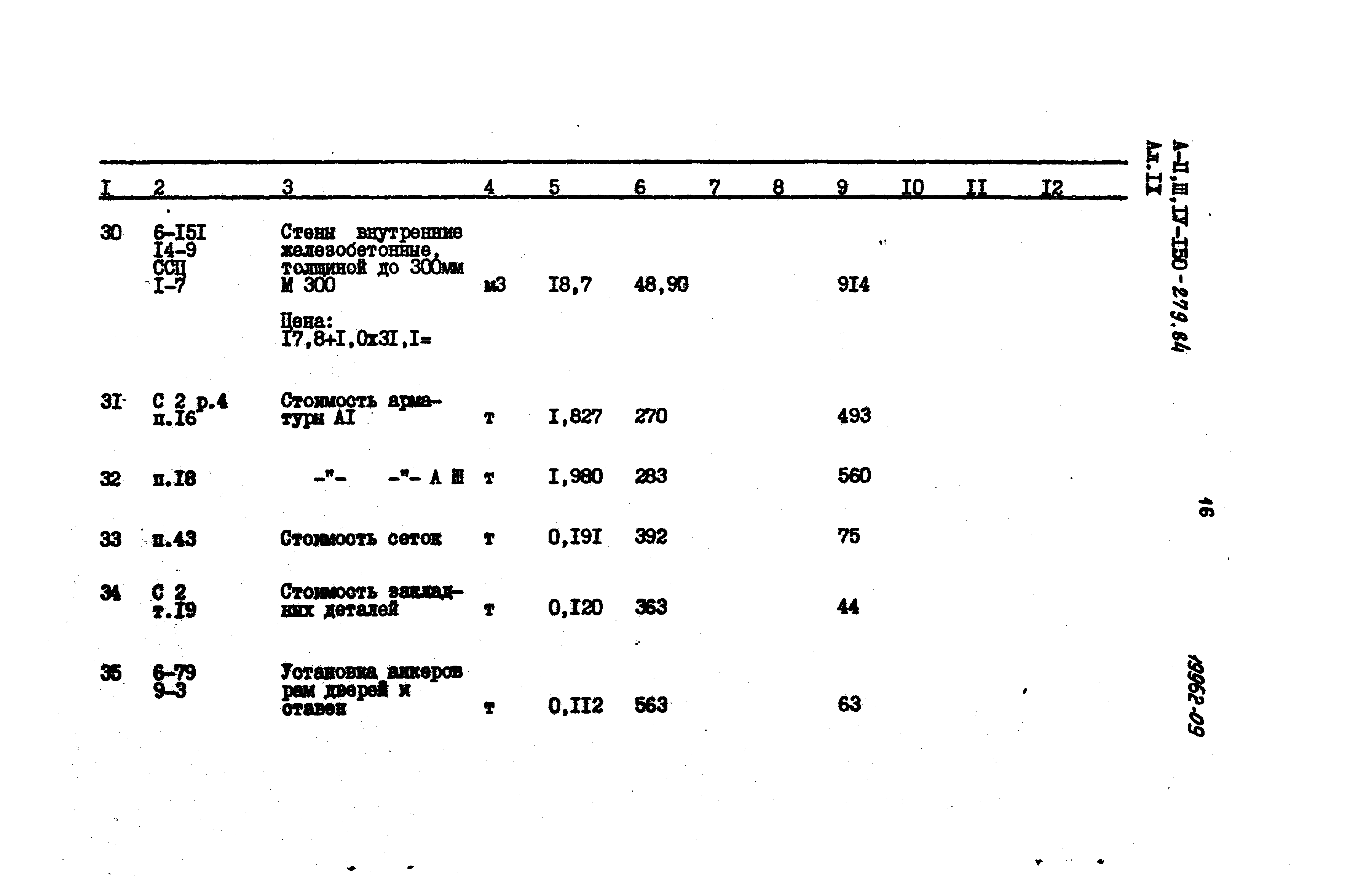 Типовой проект A-II,III,IV-150-279.84
