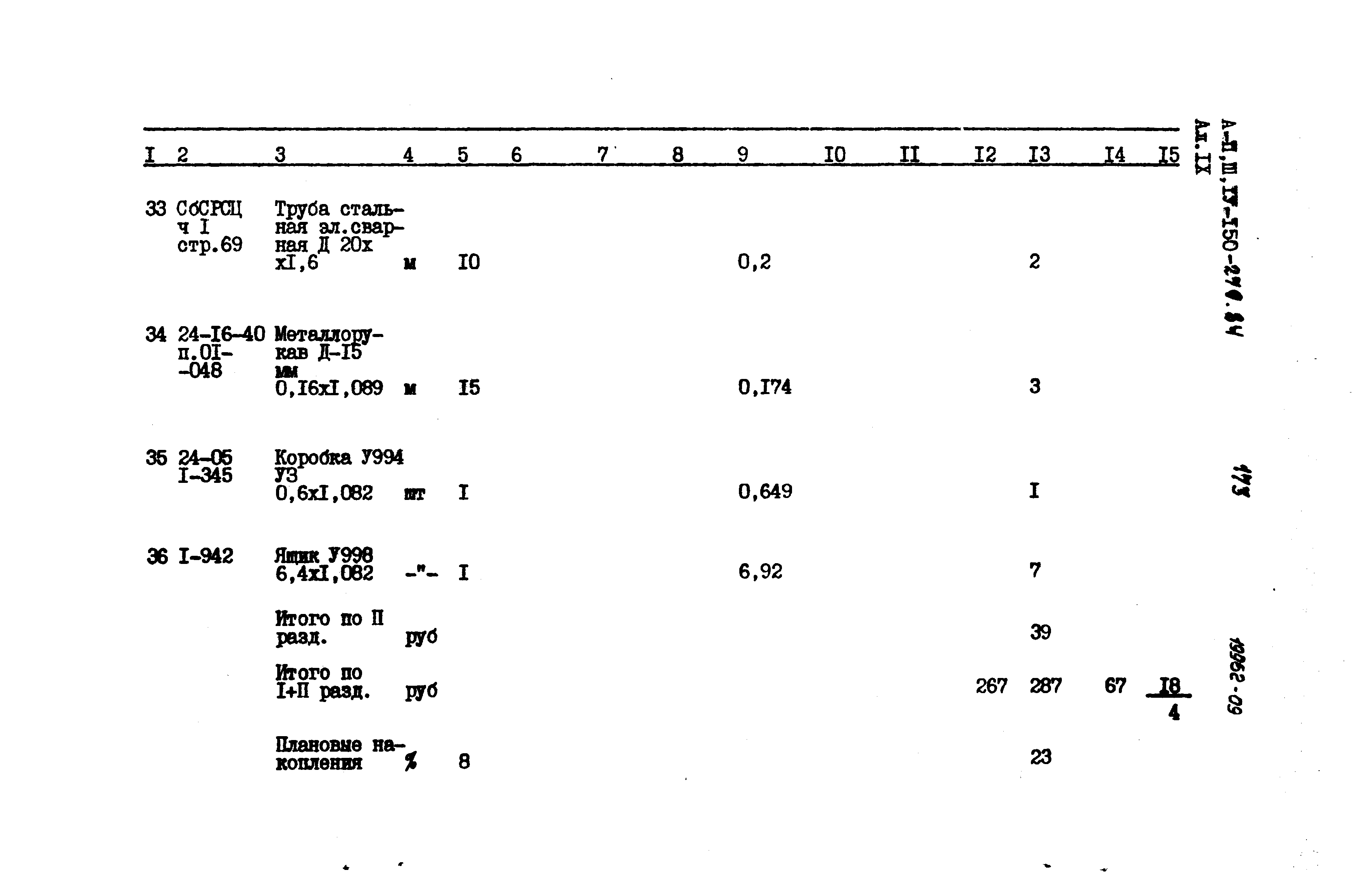 Типовой проект A-II,III,IV-150-279.84