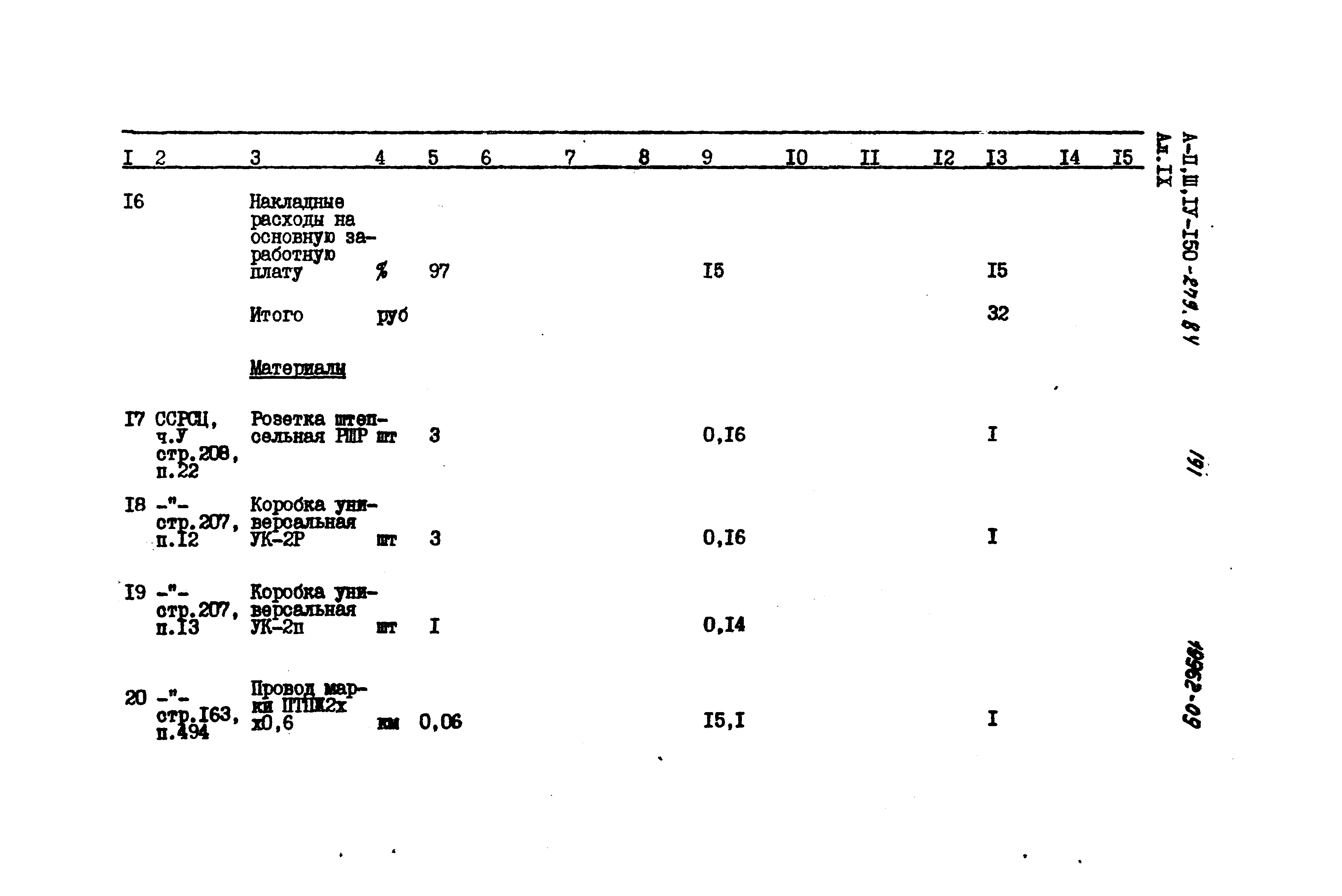 Типовой проект A-II,III,IV-150-279.84